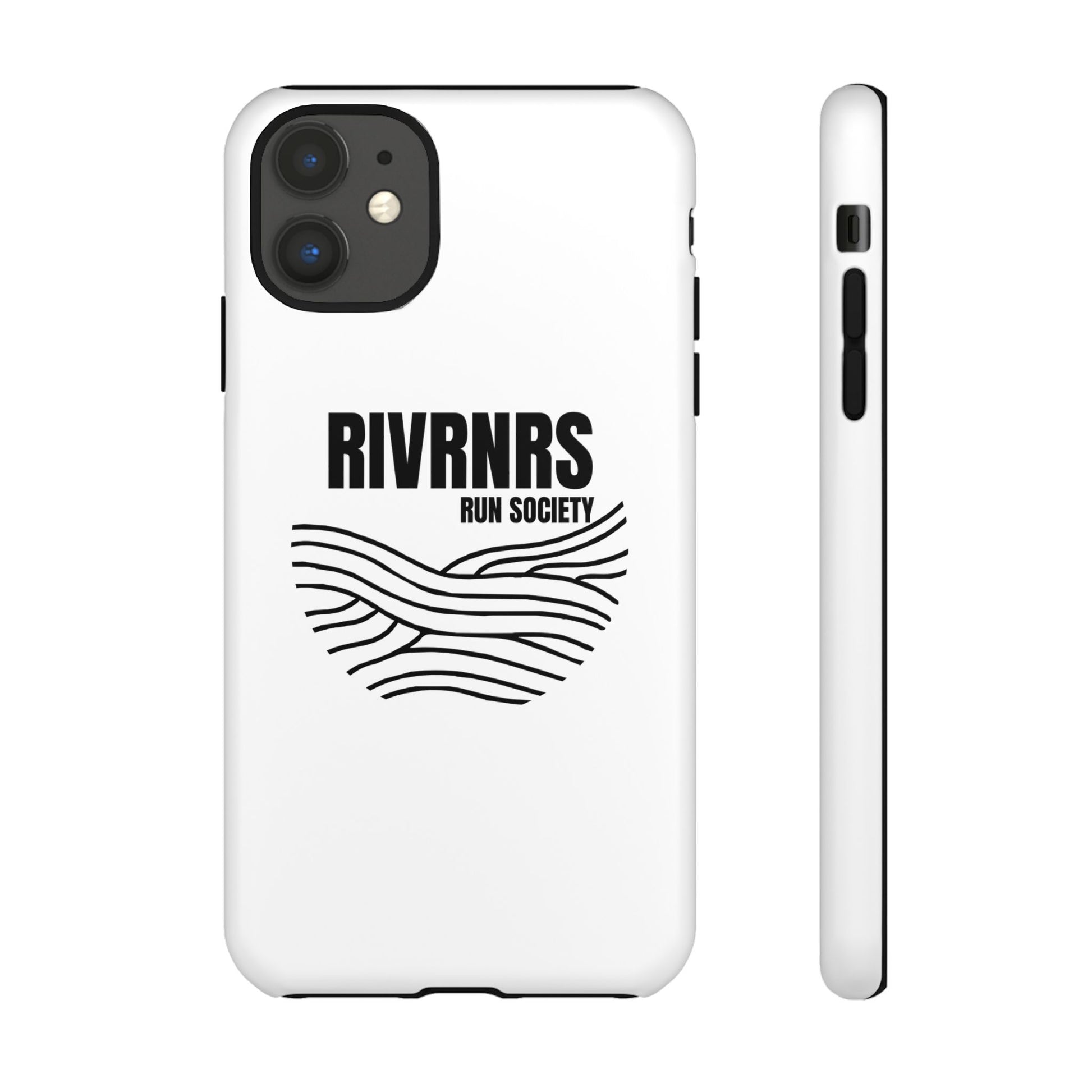 RIVRNR Run Society Phone Case, Tough Phone Cover, Run Enthusiast Gift, Adventure Accessory, Sporty Tech
