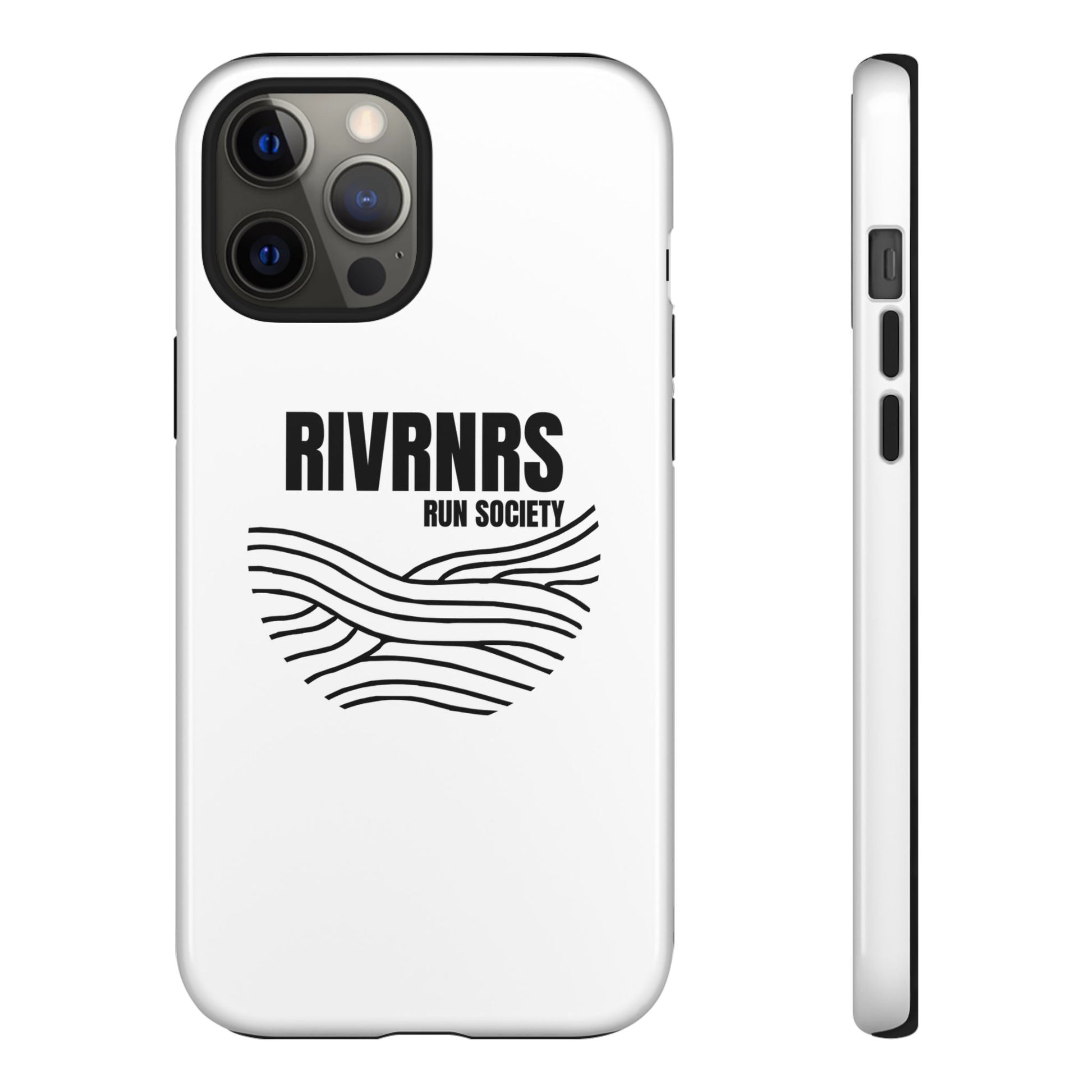 RIVRNR Run Society Phone Case, Tough Phone Cover, Run Enthusiast Gift, Adventure Accessory, Sporty Tech