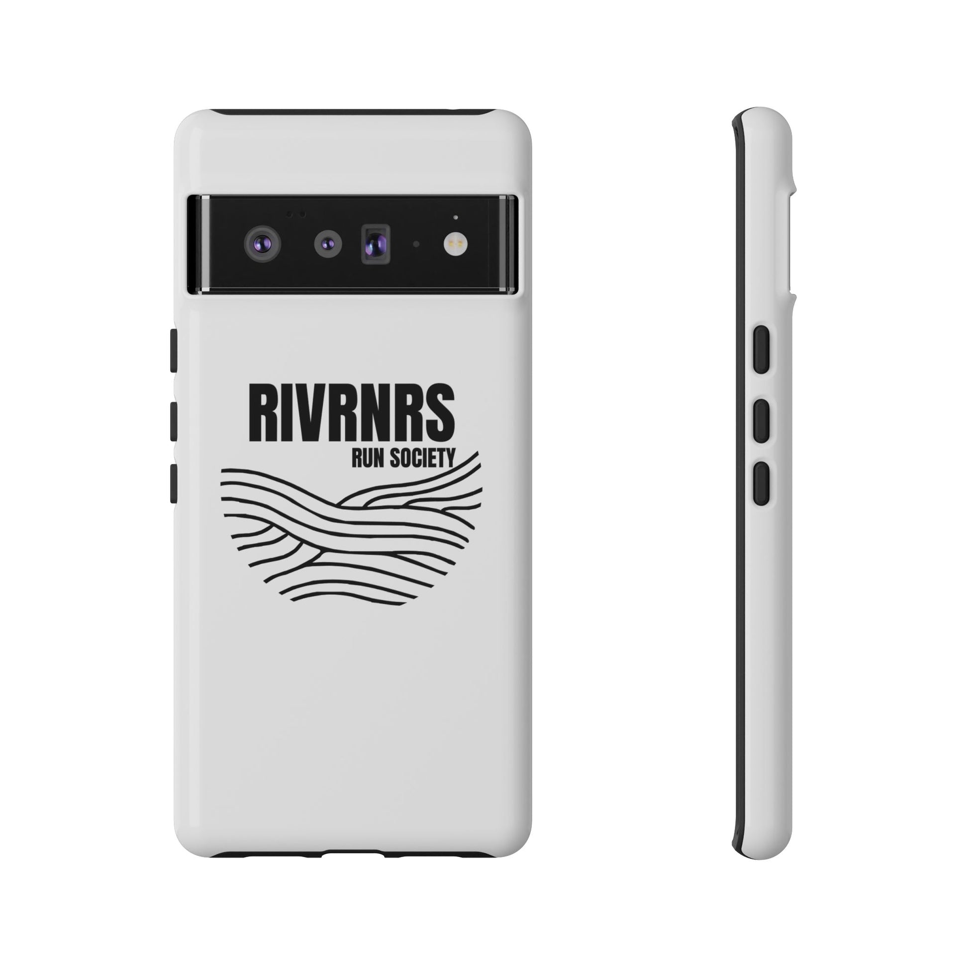 RIVRNR Run Society Phone Case, Tough Phone Cover, Run Enthusiast Gift, Adventure Accessory, Sporty Tech