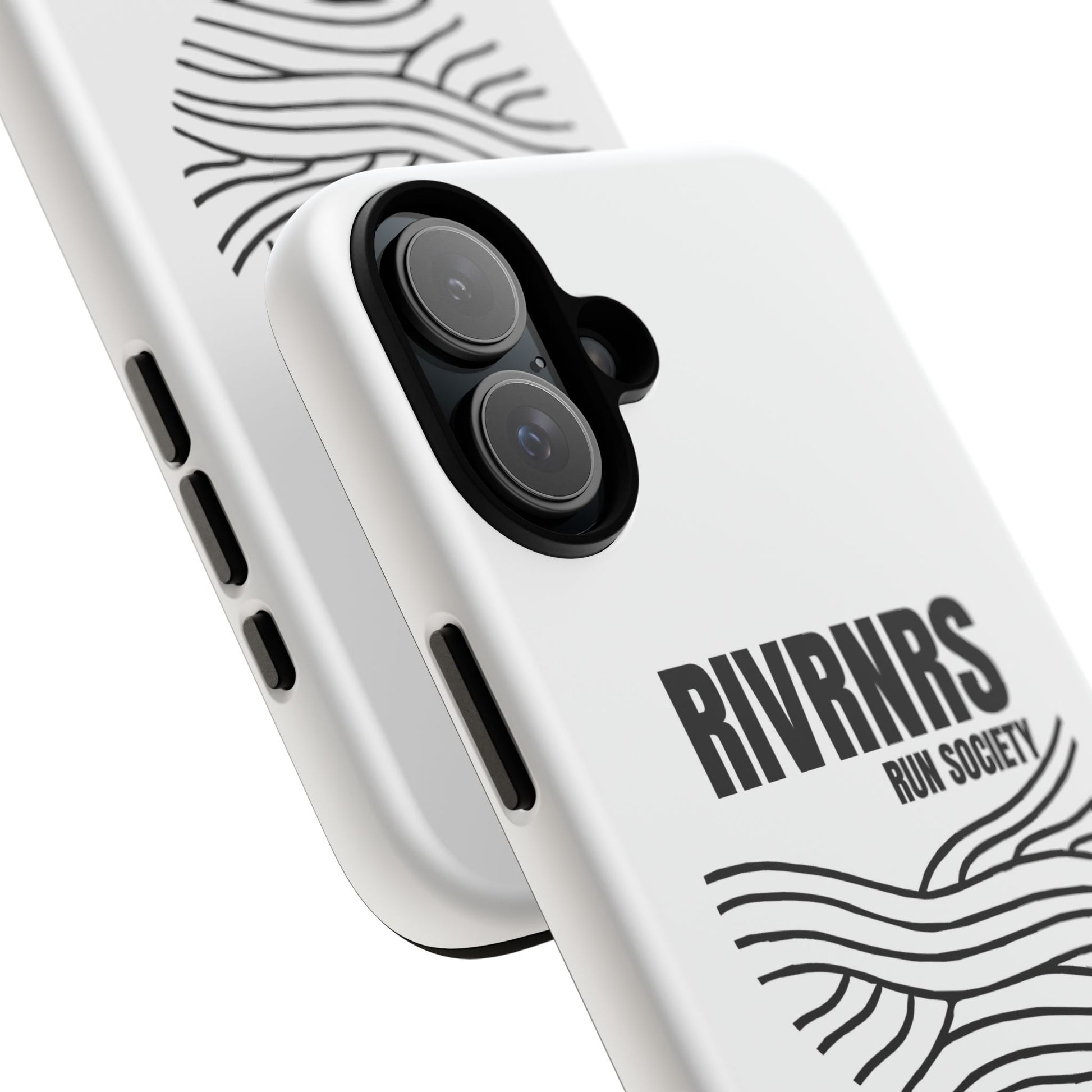 RIVRNR Run Society Phone Case, Tough Phone Cover, Run Enthusiast Gift, Adventure Accessory, Sporty Tech
