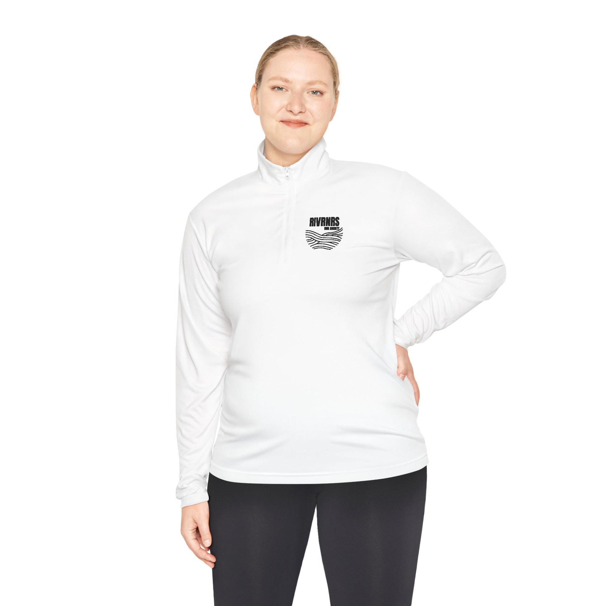 RIVRNRS Cozy Unisex Quarter-Zip Pullover for River Lovers, Perfect for Outdoor Adventures, Gift for Hikers, Travel, Casual Wear, Nature Enthusiasts