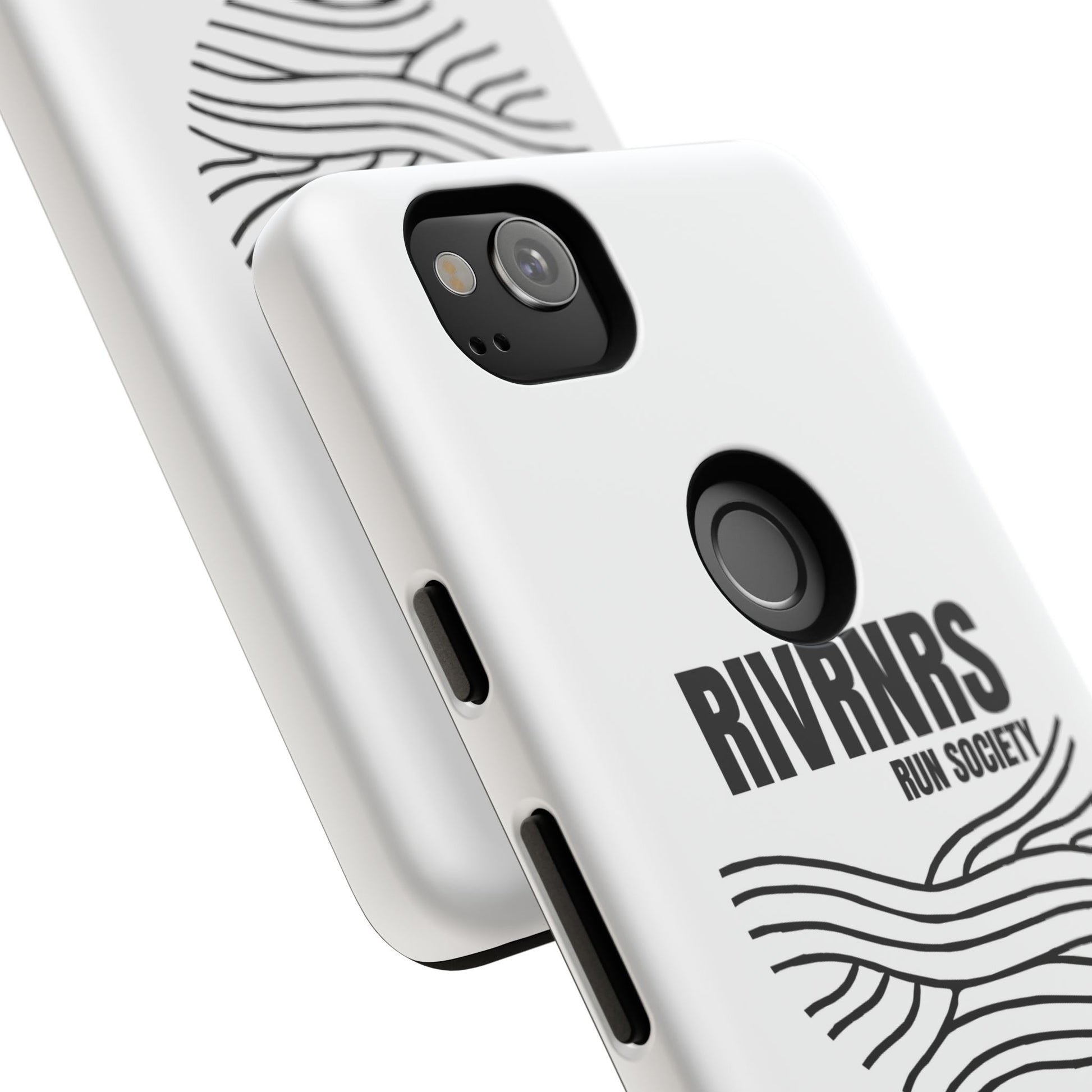RIVRNR Run Society Phone Case, Tough Phone Cover, Run Enthusiast Gift, Adventure Accessory, Sporty Tech