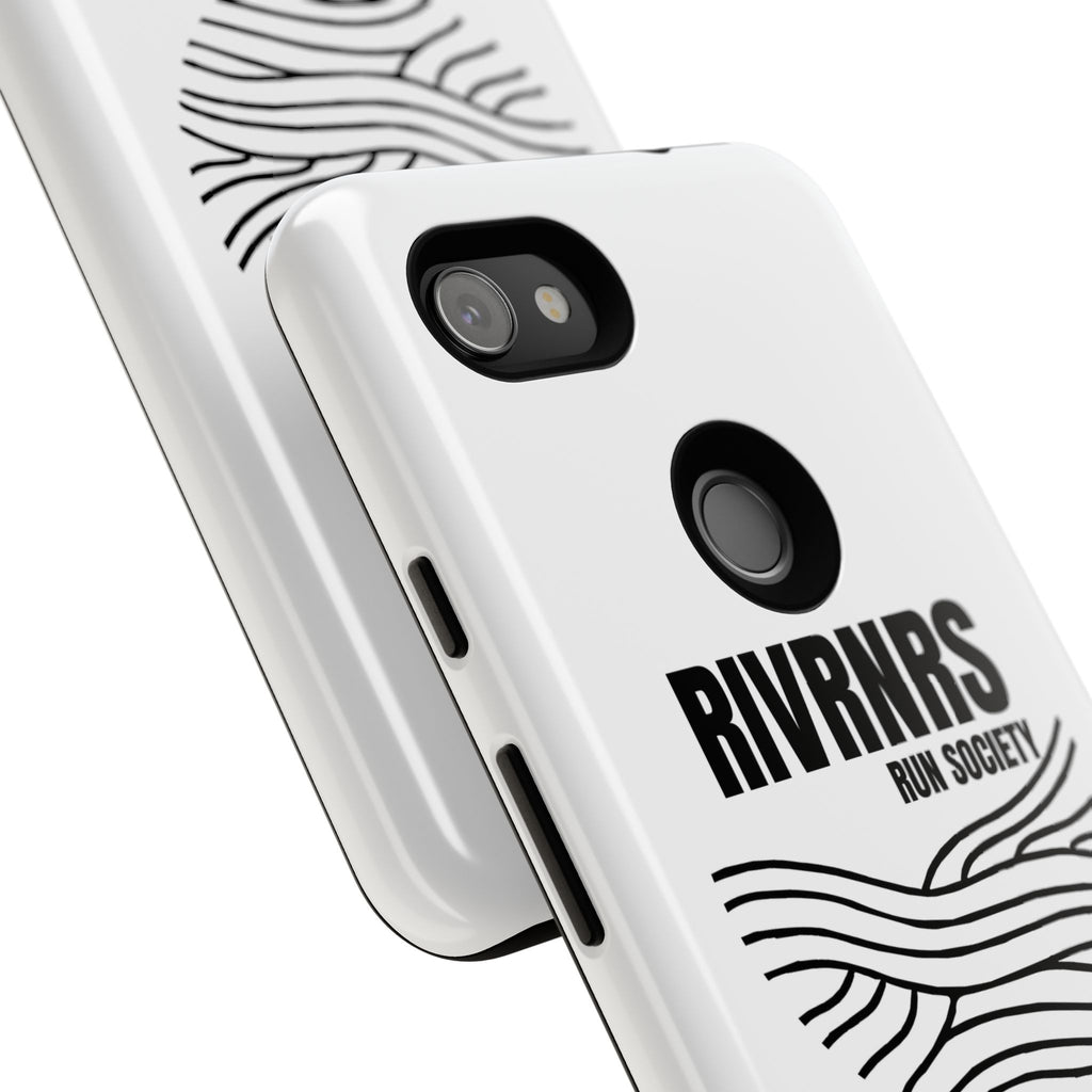 RIVRNR Run Society Phone Case, Tough Phone Cover, Run Enthusiast Gift, Adventure Accessory, Sporty Tech