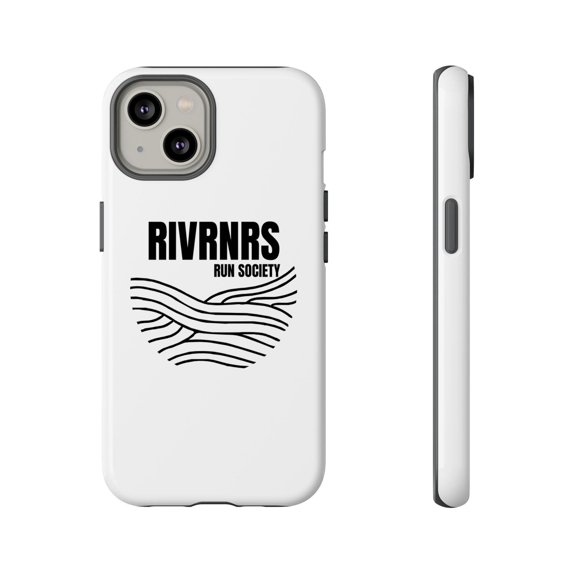 RIVRNR Run Society Phone Case, Tough Phone Cover, Run Enthusiast Gift, Adventure Accessory, Sporty Tech