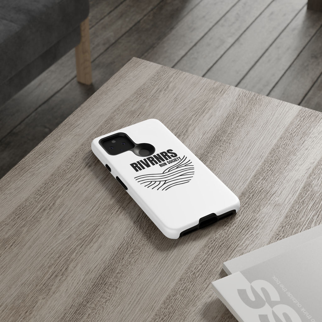 RIVRNR Run Society Phone Case, Tough Phone Cover, Run Enthusiast Gift, Adventure Accessory, Sporty Tech