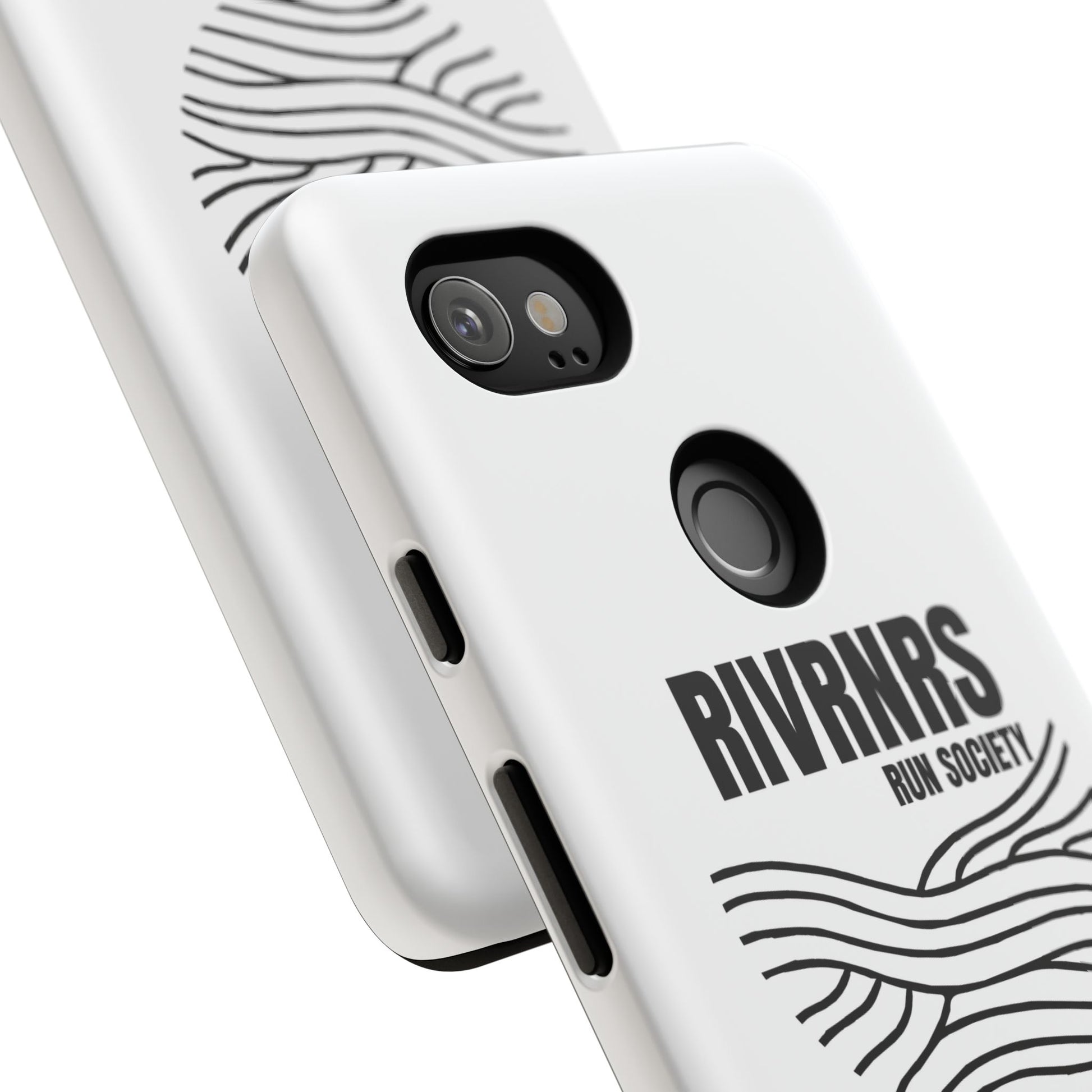 RIVRNR Run Society Phone Case, Tough Phone Cover, Run Enthusiast Gift, Adventure Accessory, Sporty Tech