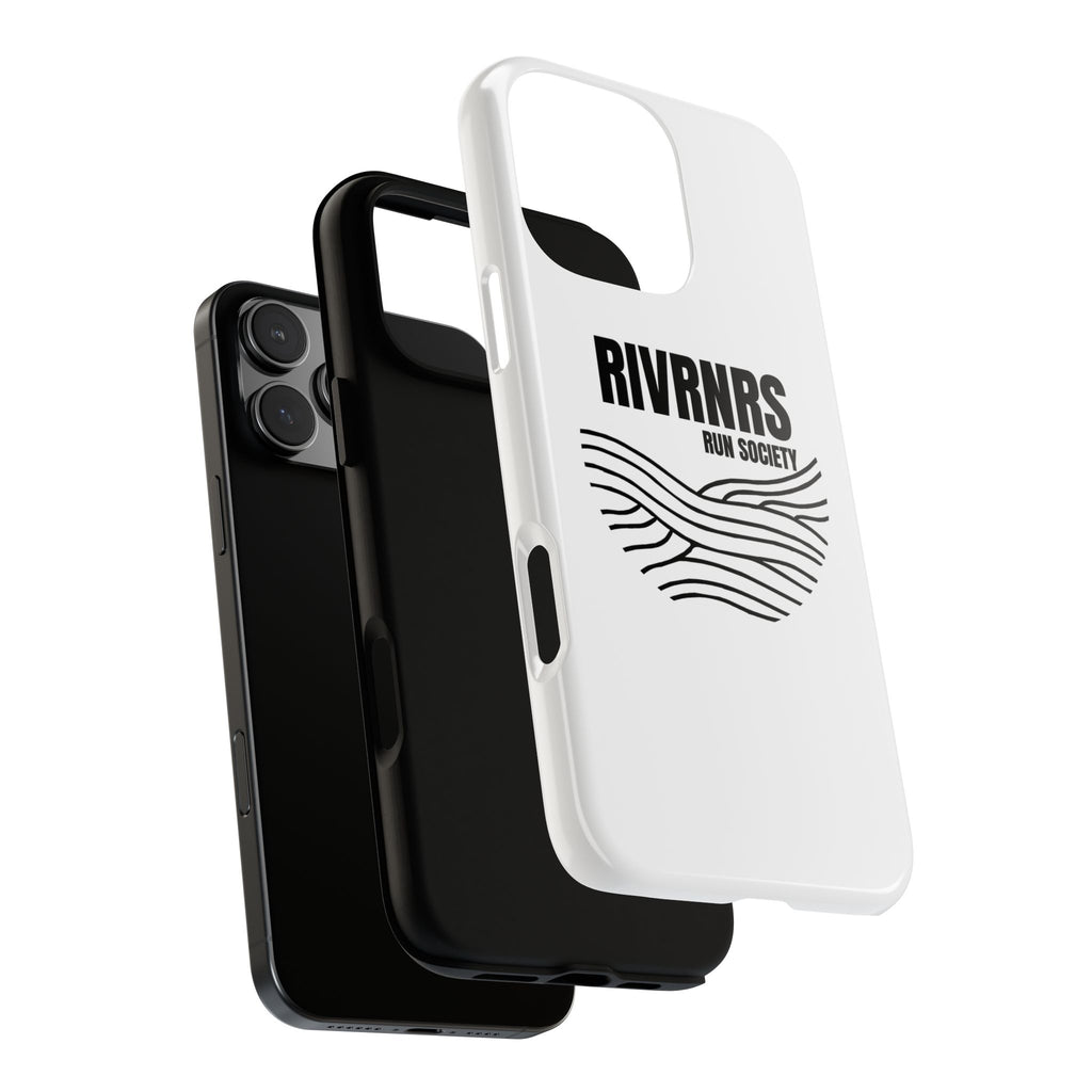RIVRNR Run Society Phone Case, Tough Phone Cover, Run Enthusiast Gift, Adventure Accessory, Sporty Tech