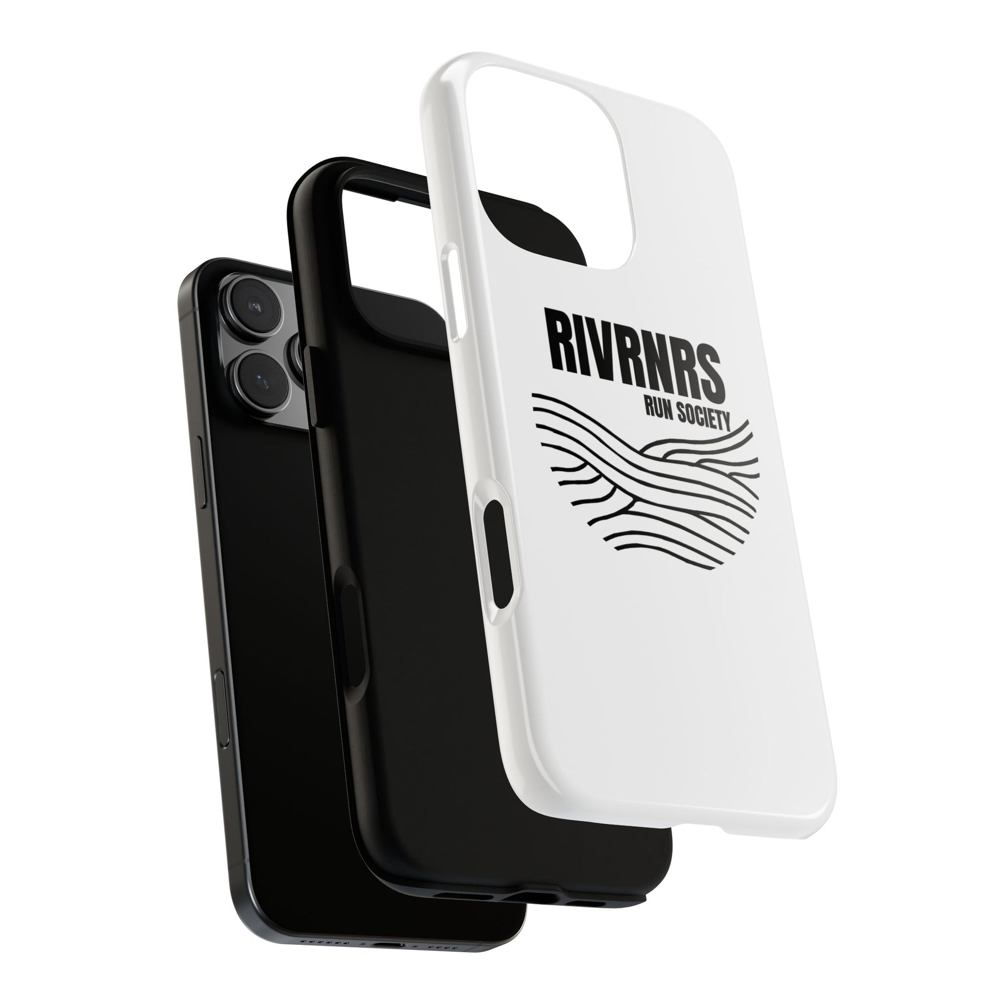 RIVRNR Run Society Phone Case, Tough Phone Cover, Run Enthusiast Gift, Adventure Accessory, Sporty Tech
