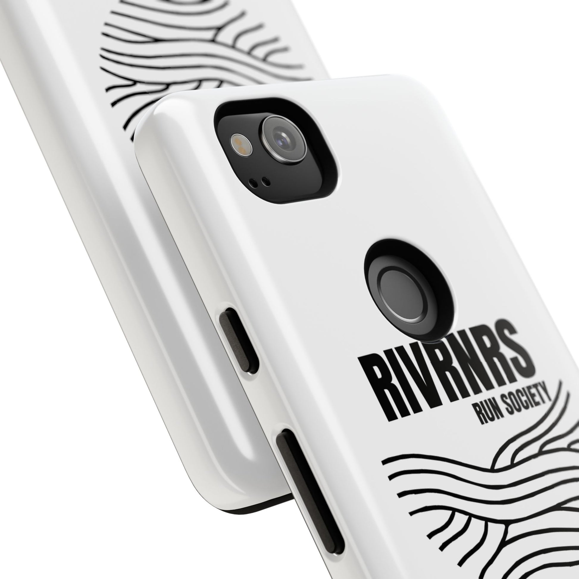 RIVRNR Run Society Phone Case, Tough Phone Cover, Run Enthusiast Gift, Adventure Accessory, Sporty Tech