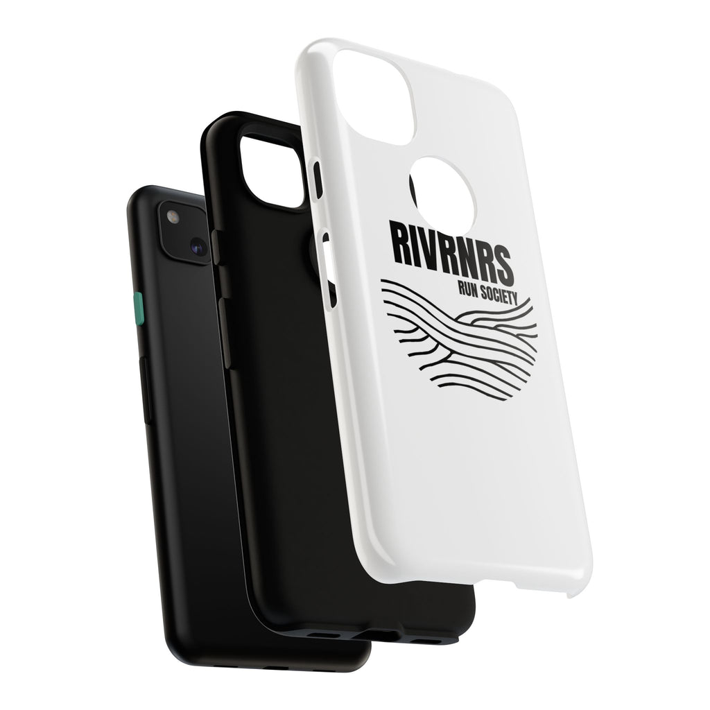 RIVRNR Run Society Phone Case, Tough Phone Cover, Run Enthusiast Gift, Adventure Accessory, Sporty Tech