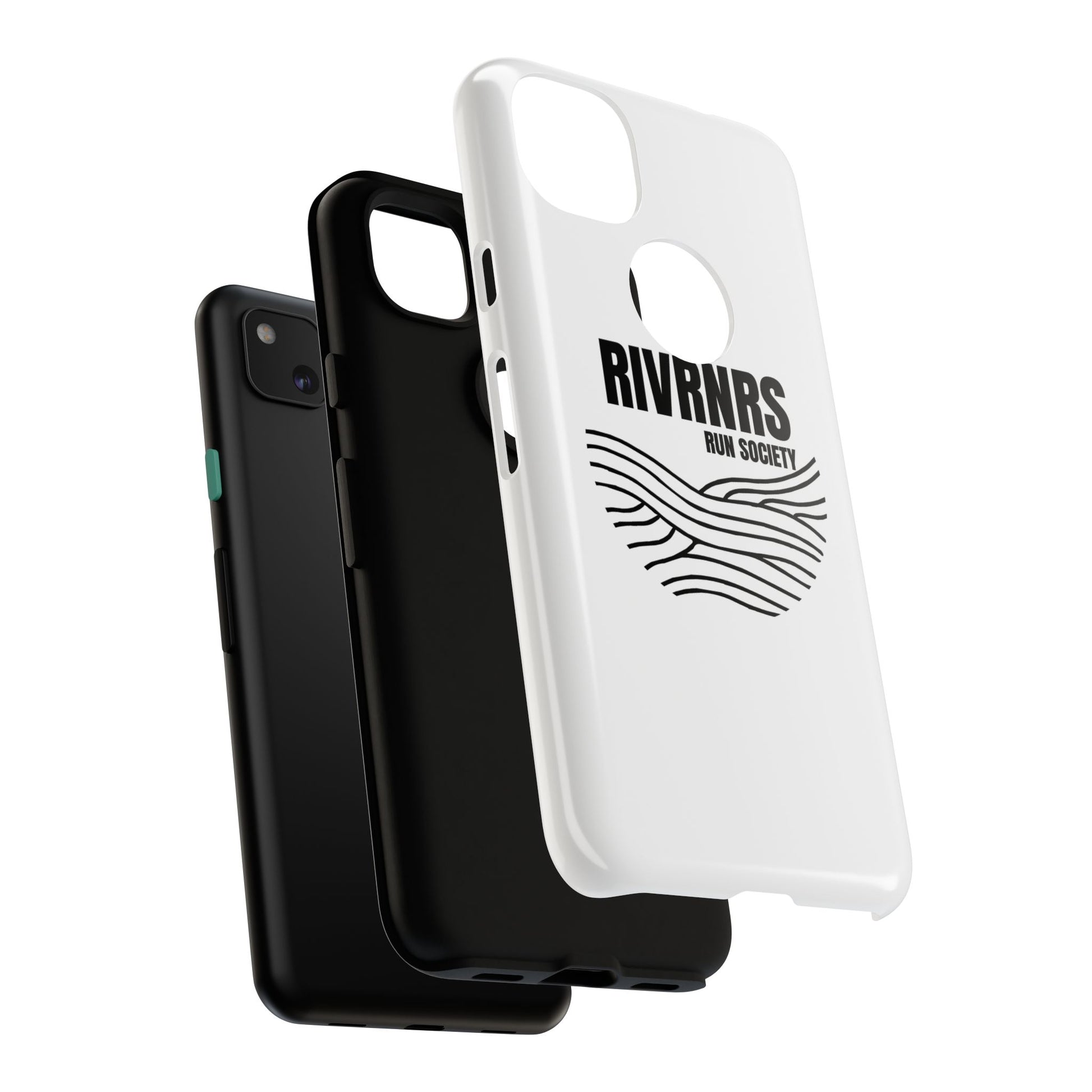 RIVRNR Run Society Phone Case, Tough Phone Cover, Run Enthusiast Gift, Adventure Accessory, Sporty Tech
