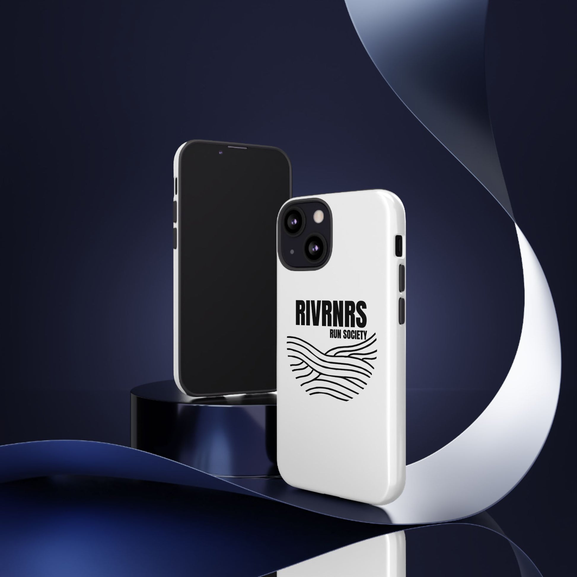 RIVRNR Run Society Phone Case, Tough Phone Cover, Run Enthusiast Gift, Adventure Accessory, Sporty Tech