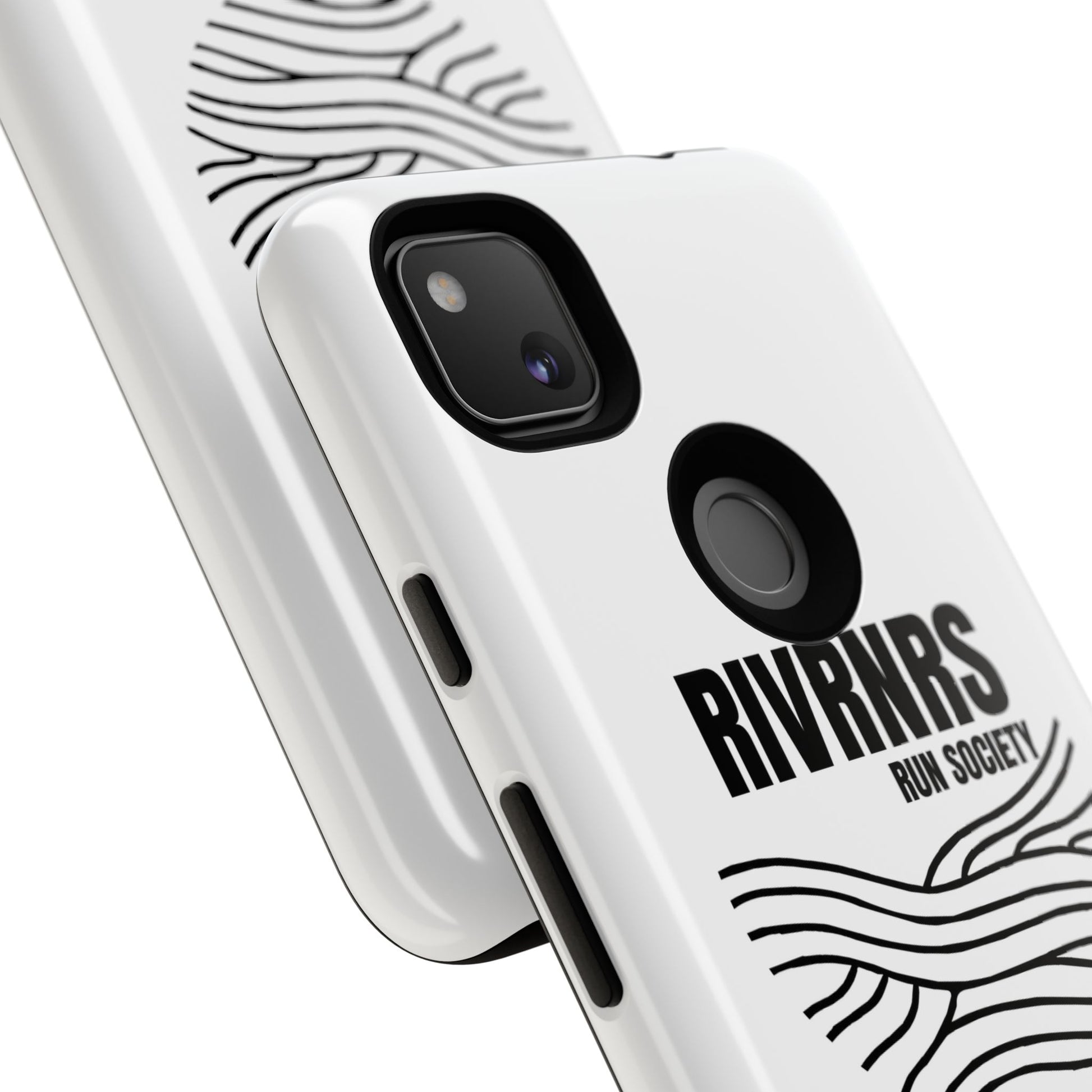 RIVRNR Run Society Phone Case, Tough Phone Cover, Run Enthusiast Gift, Adventure Accessory, Sporty Tech