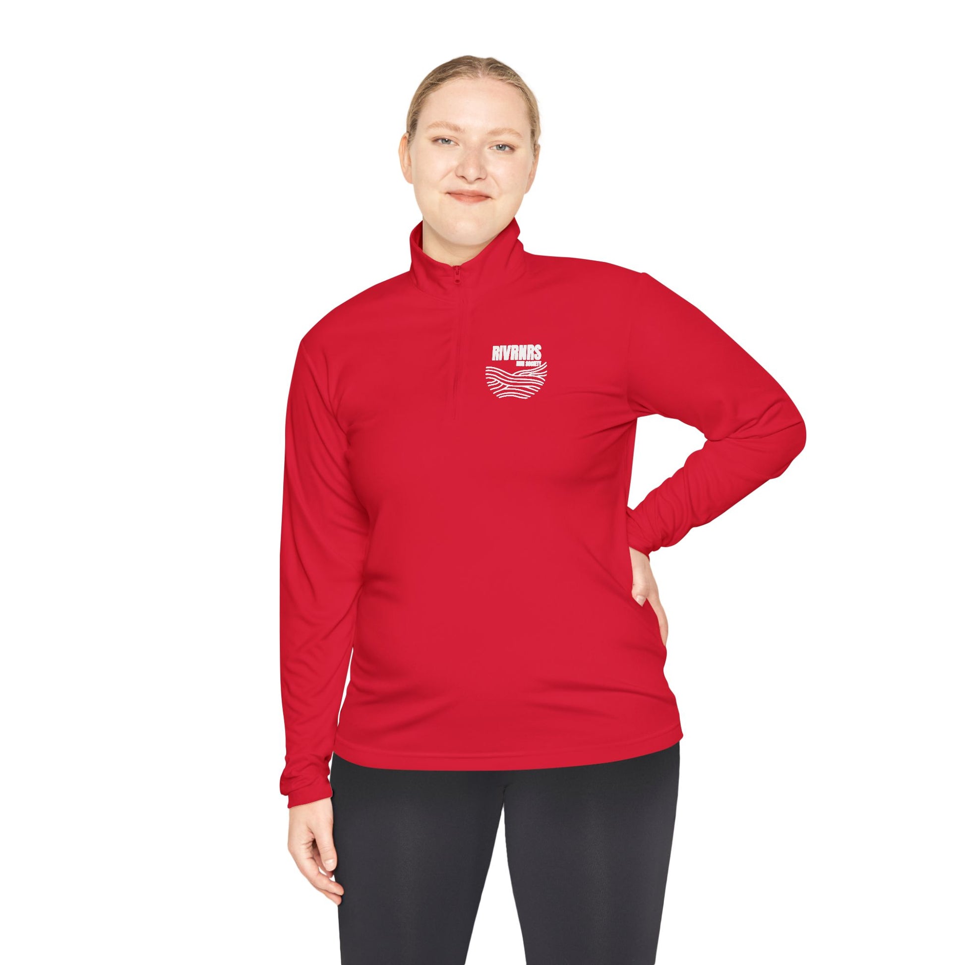 RIVRNRS Cozy Unisex Quarter-Zip Pullover for River Lovers, Perfect for Outdoor Adventures, Gift for Hikers, Travel, Casual Wear, Nature Enthusiasts