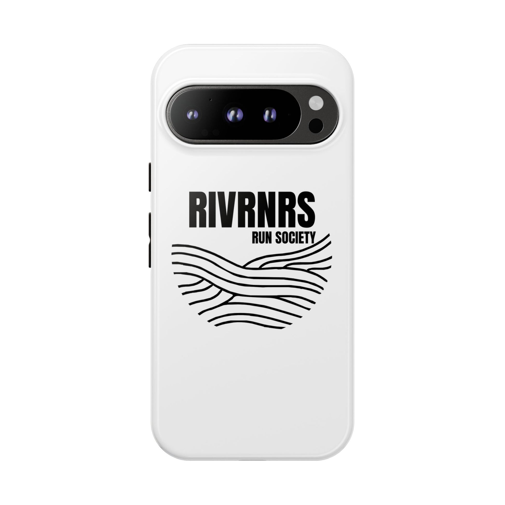 RIVRNR Run Society Phone Case, Tough Phone Cover, Run Enthusiast Gift, Adventure Accessory, Sporty Tech