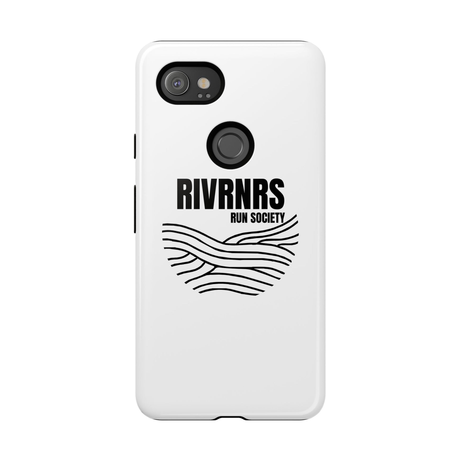 RIVRNR Run Society Phone Case, Tough Phone Cover, Run Enthusiast Gift, Adventure Accessory, Sporty Tech