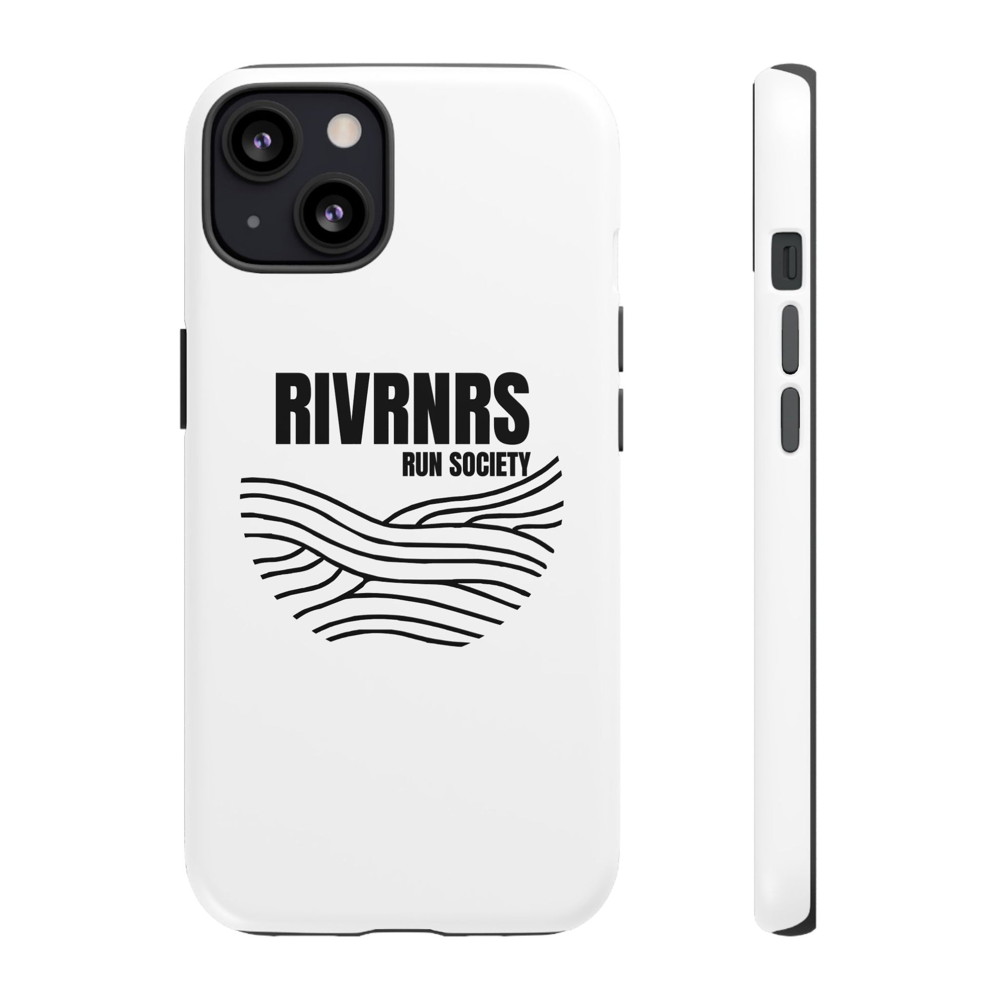 RIVRNR Run Society Phone Case, Tough Phone Cover, Run Enthusiast Gift, Adventure Accessory, Sporty Tech