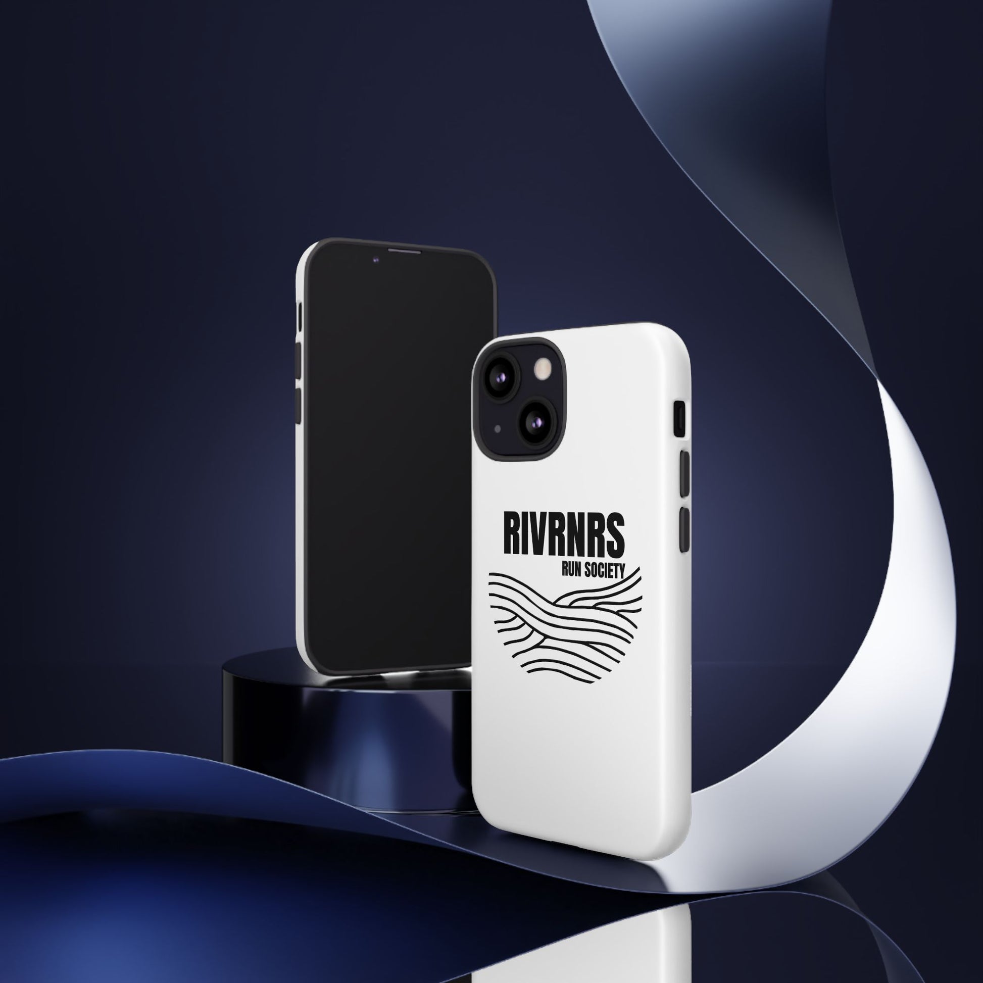 RIVRNR Run Society Phone Case, Tough Phone Cover, Run Enthusiast Gift, Adventure Accessory, Sporty Tech