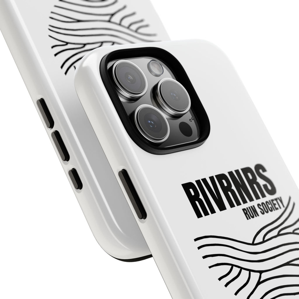 RIVRNR Run Society Phone Case, Tough Phone Cover, Run Enthusiast Gift, Adventure Accessory, Sporty Tech