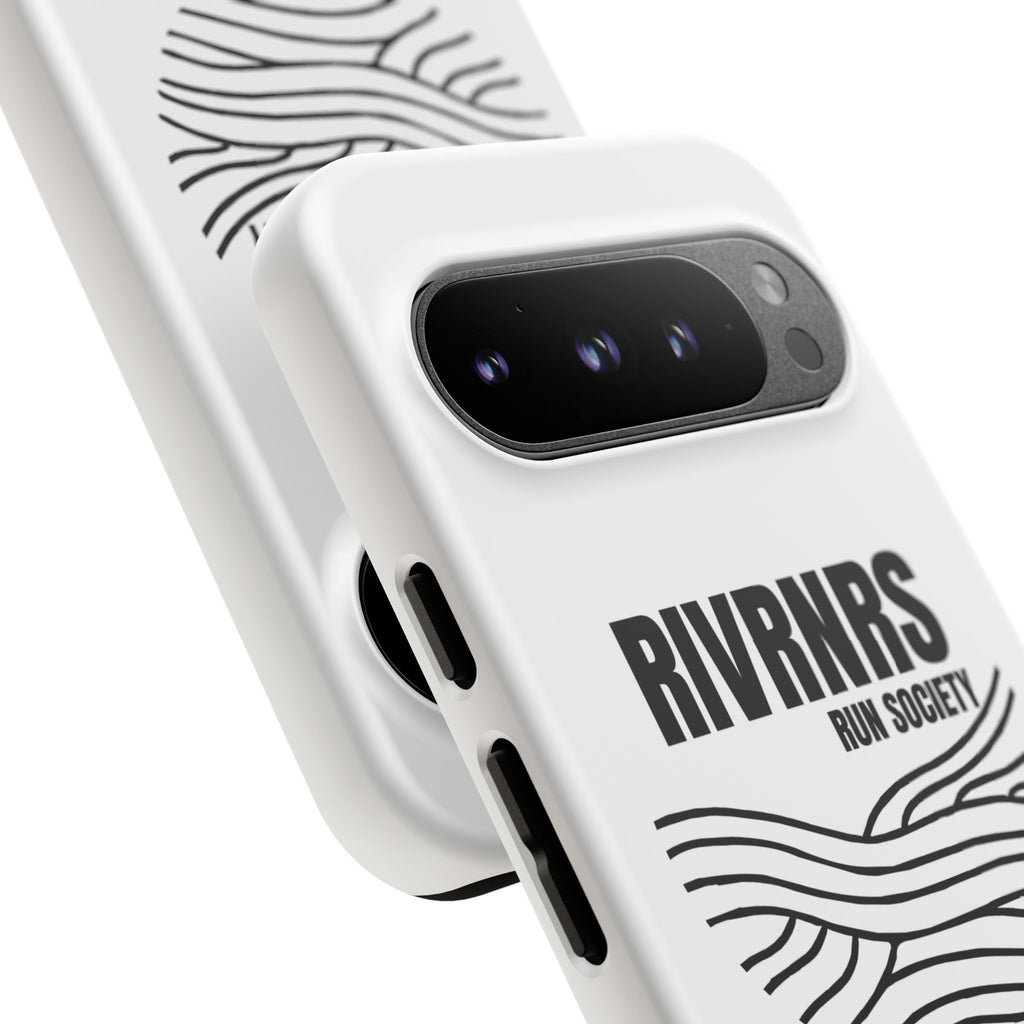 RIVRNR Run Society Phone Case, Tough Phone Cover, Run Enthusiast Gift, Adventure Accessory, Sporty Tech