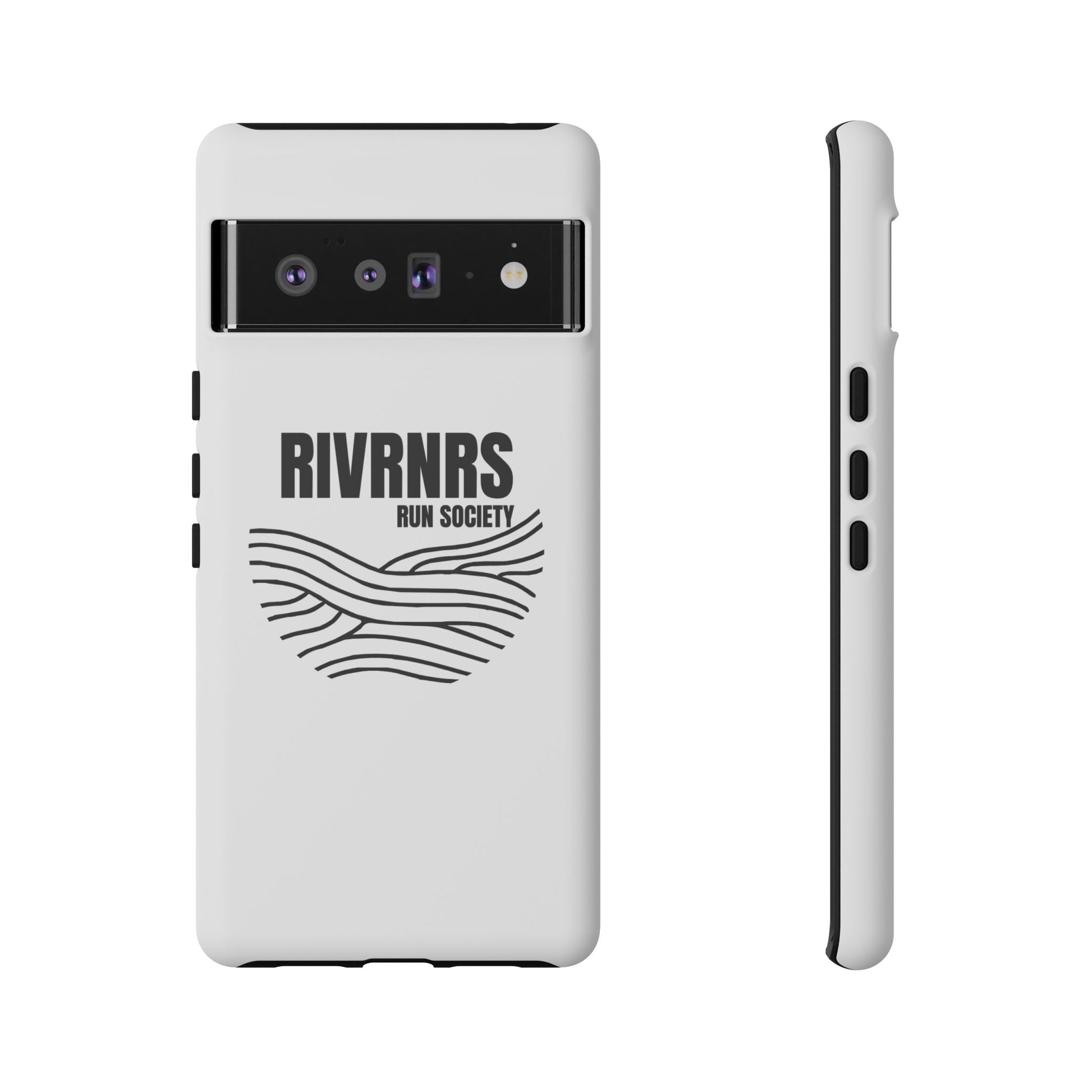 RIVRNR Run Society Phone Case, Tough Phone Cover, Run Enthusiast Gift, Adventure Accessory, Sporty Tech