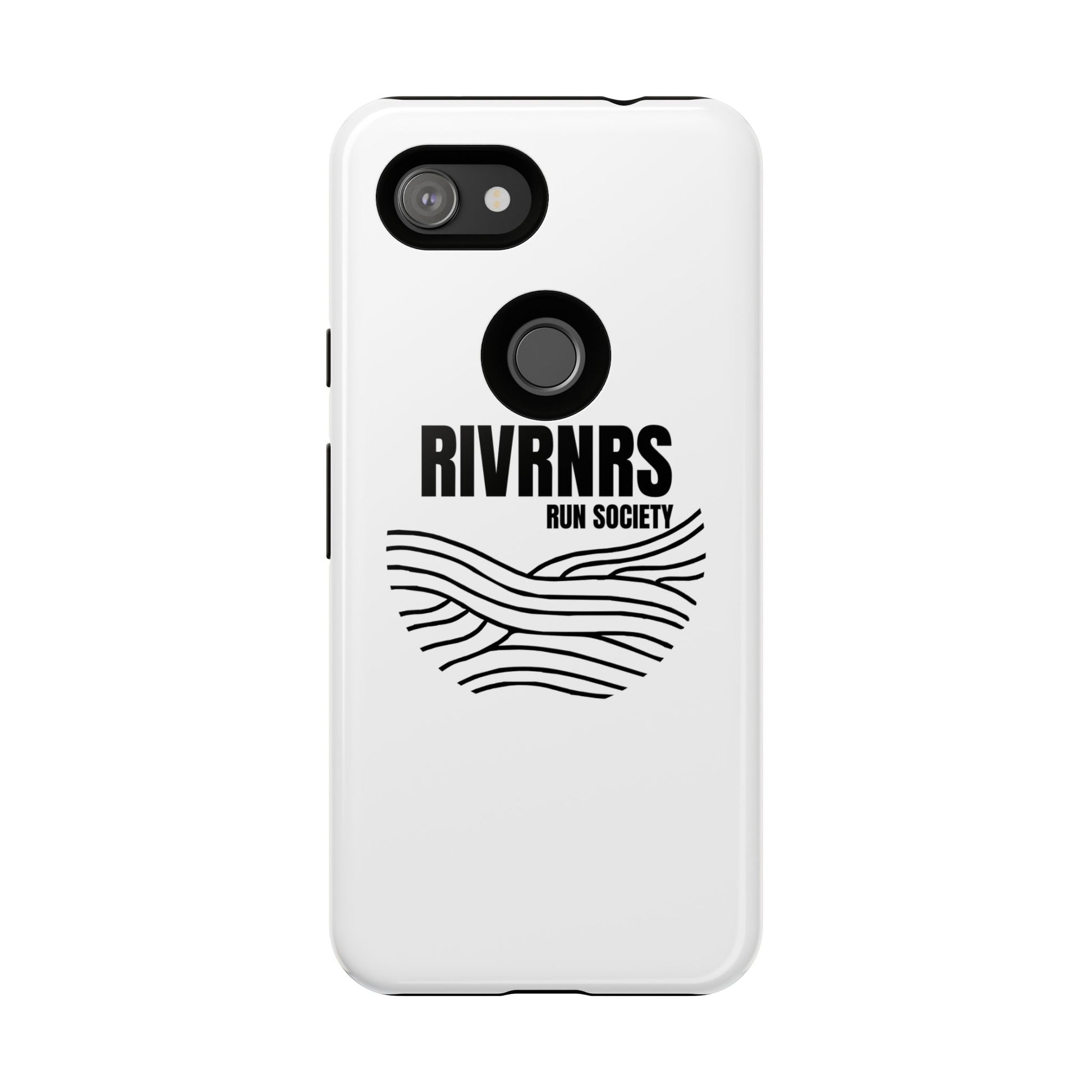 RIVRNR Run Society Phone Case, Tough Phone Cover, Run Enthusiast Gift, Adventure Accessory, Sporty Tech