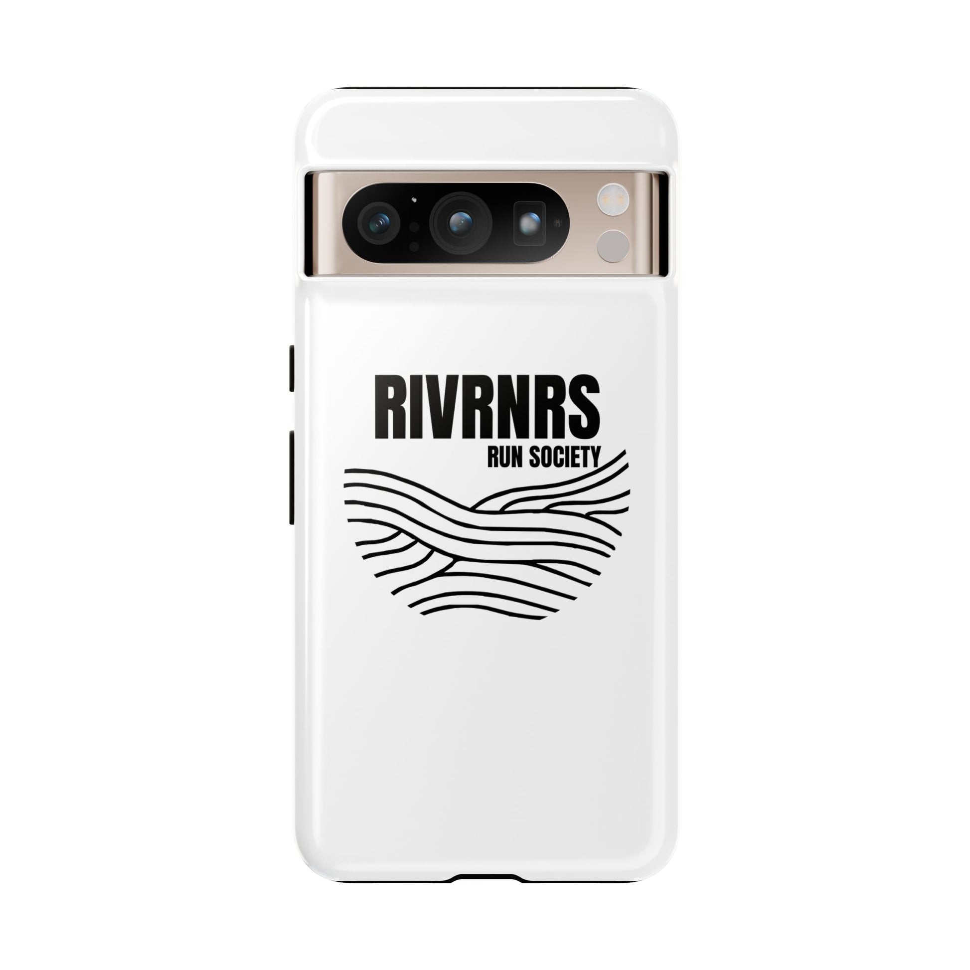RIVRNR Run Society Phone Case, Tough Phone Cover, Run Enthusiast Gift, Adventure Accessory, Sporty Tech