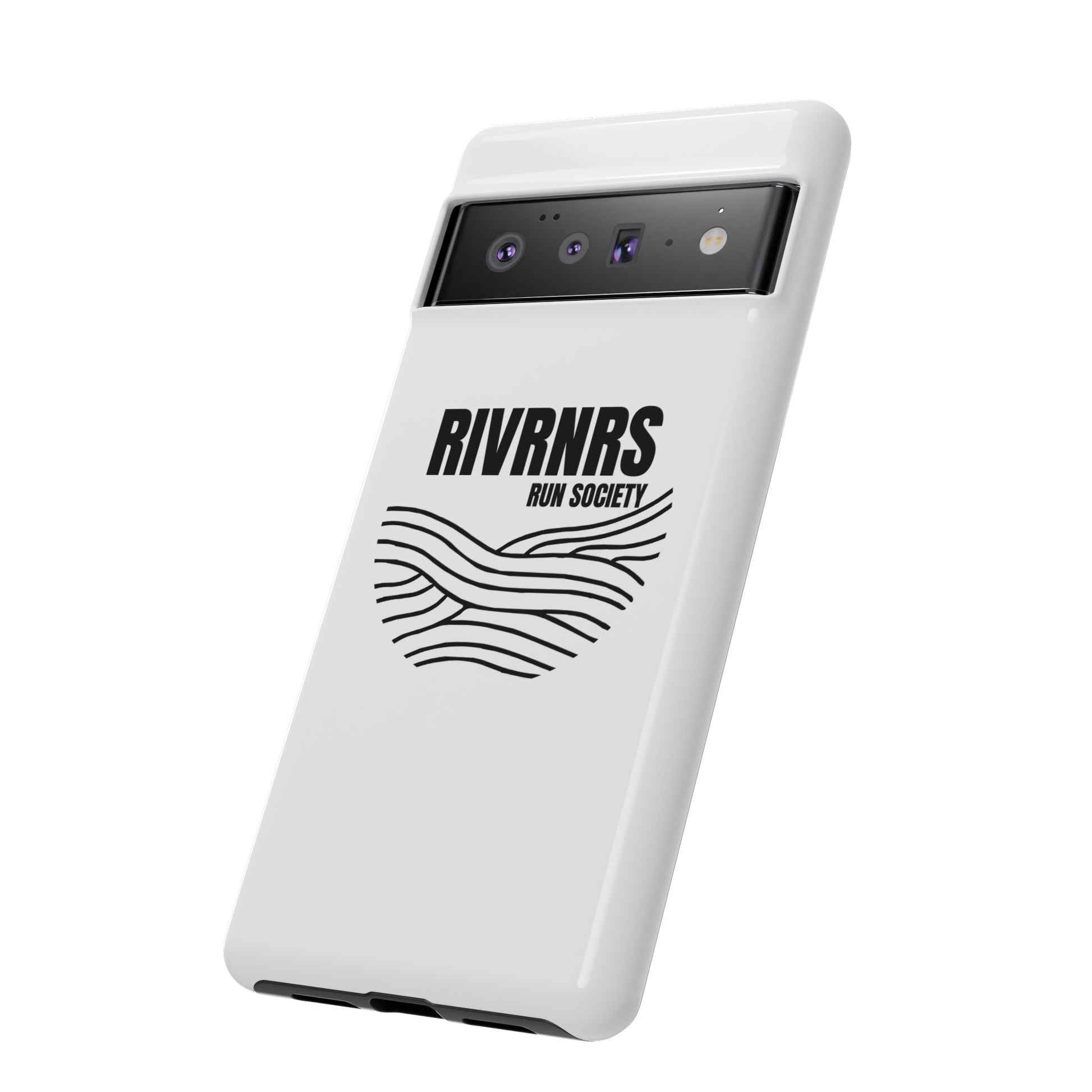 RIVRNR Run Society Phone Case, Tough Phone Cover, Run Enthusiast Gift, Adventure Accessory, Sporty Tech