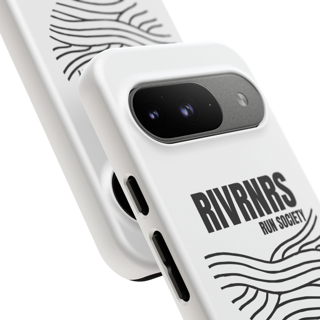 RIVRNR Run Society Phone Case, Tough Phone Cover, Run Enthusiast Gift, Adventure Accessory, Sporty Tech
