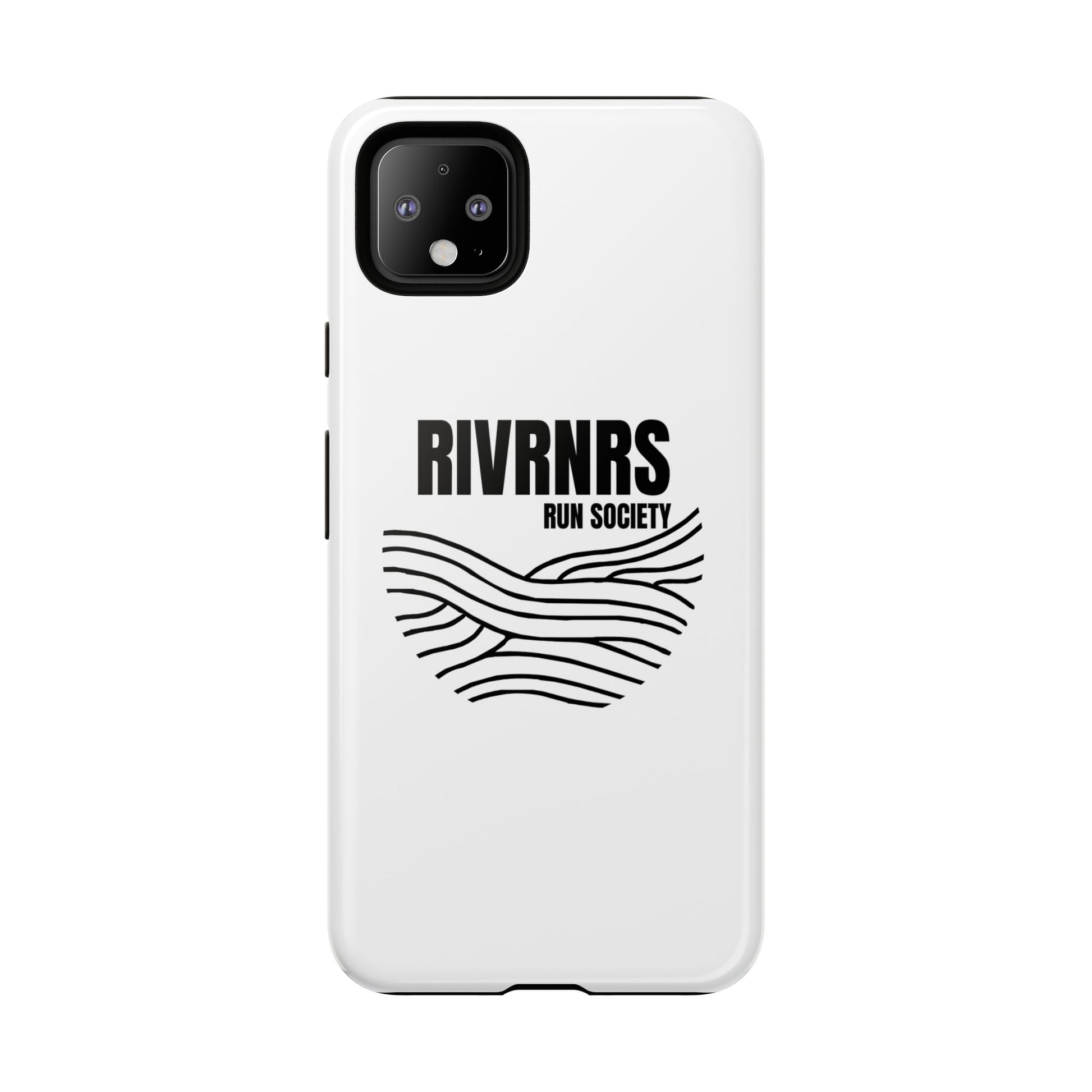 RIVRNR Run Society Phone Case, Tough Phone Cover, Run Enthusiast Gift, Adventure Accessory, Sporty Tech