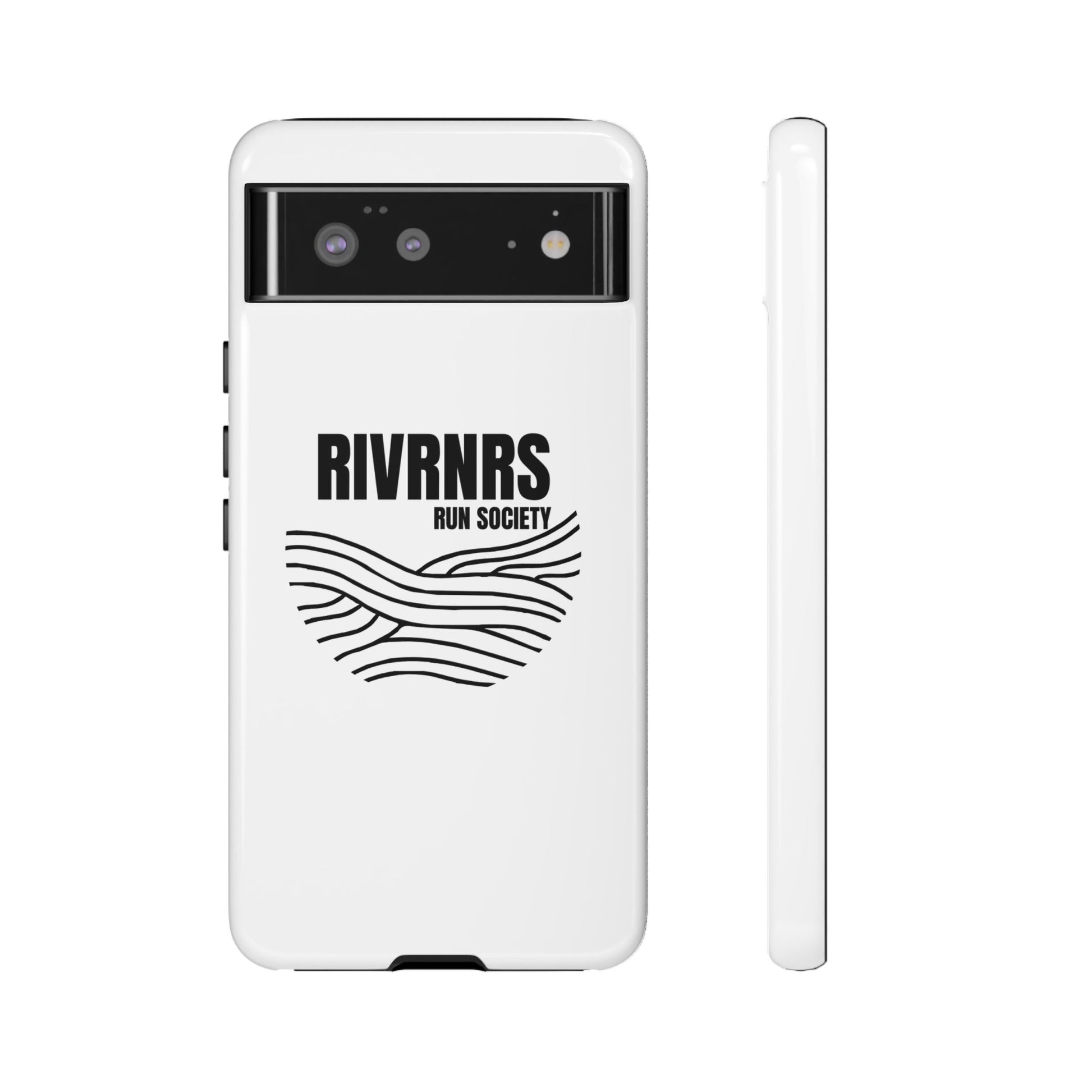 RIVRNR Run Society Phone Case, Tough Phone Cover, Run Enthusiast Gift, Adventure Accessory, Sporty Tech