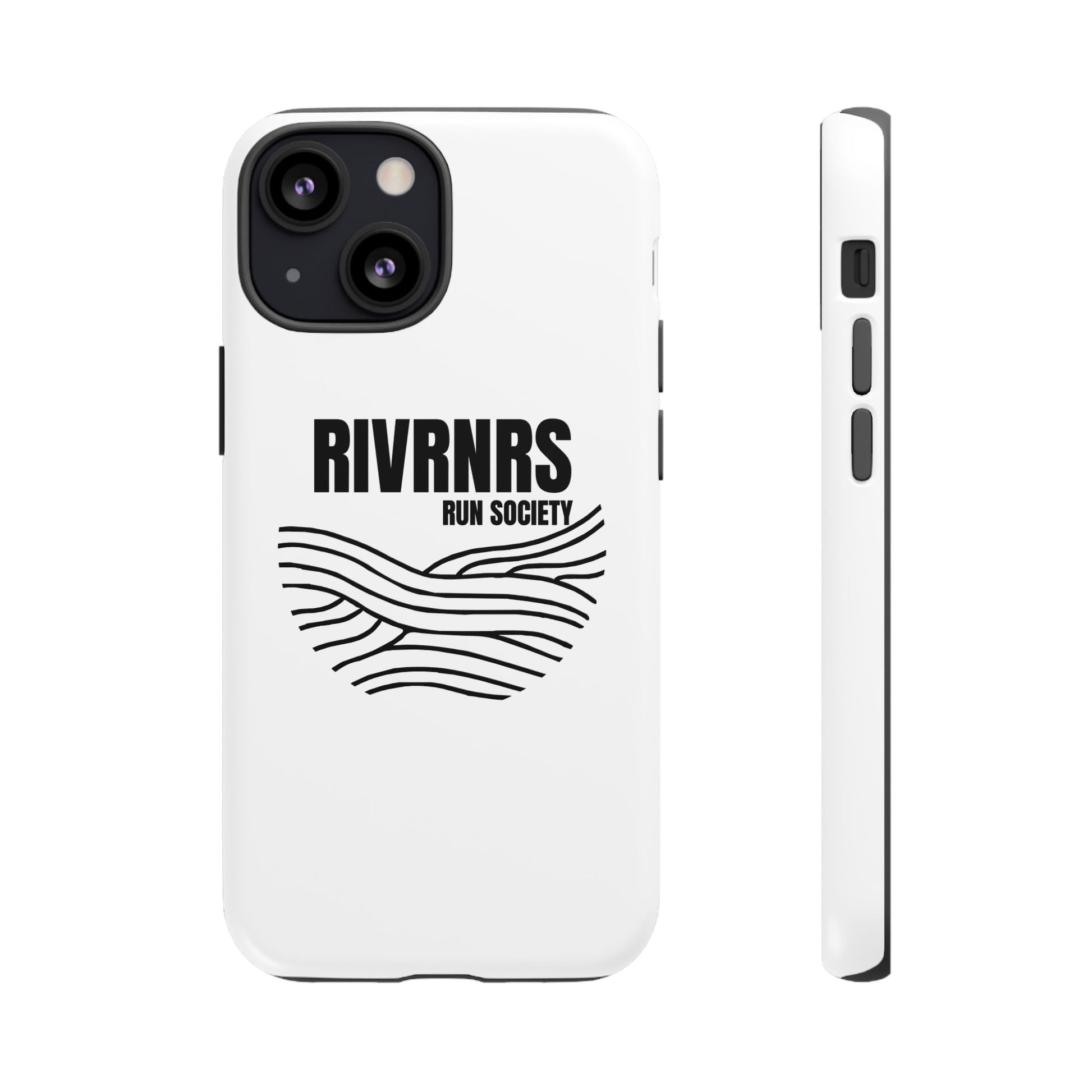 RIVRNR Run Society Phone Case, Tough Phone Cover, Run Enthusiast Gift, Adventure Accessory, Sporty Tech