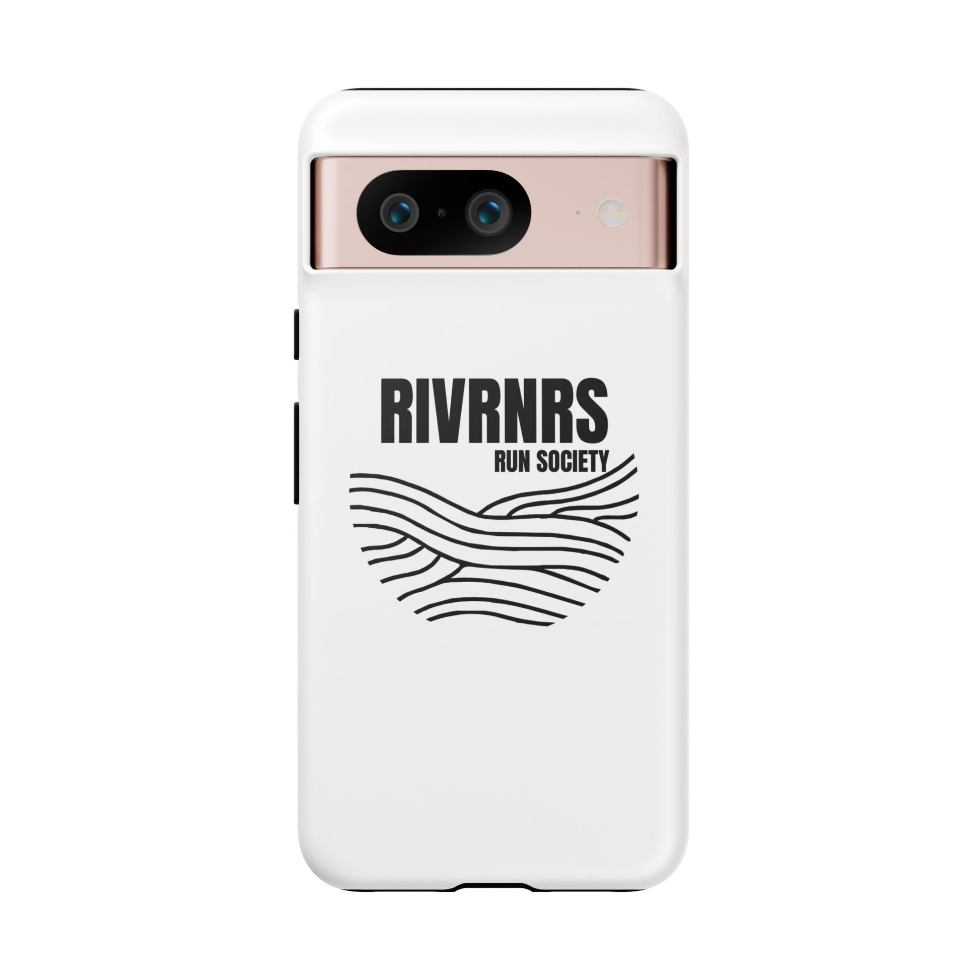 RIVRNR Run Society Phone Case, Tough Phone Cover, Run Enthusiast Gift, Adventure Accessory, Sporty Tech