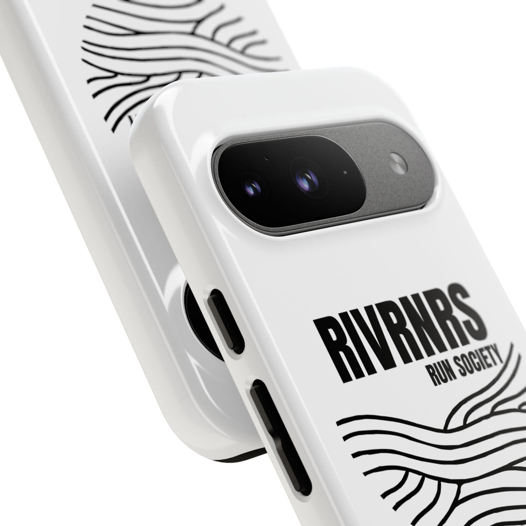 RIVRNR Run Society Phone Case, Tough Phone Cover, Run Enthusiast Gift, Adventure Accessory, Sporty Tech