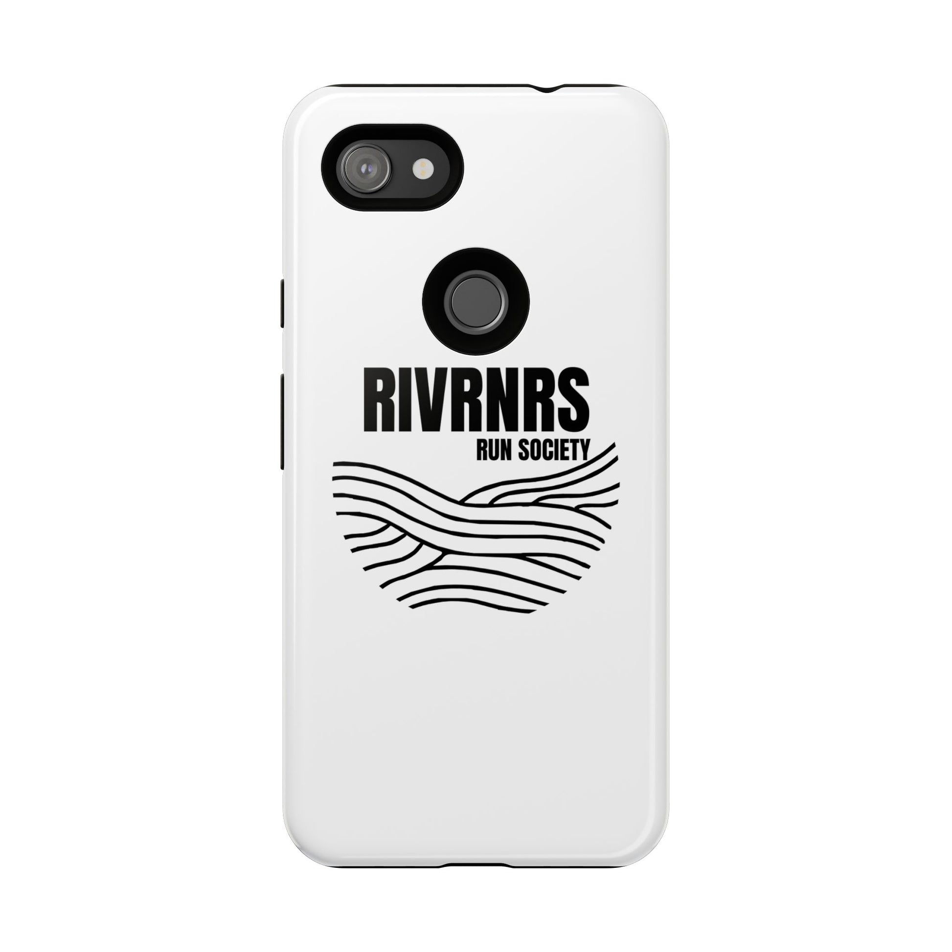 RIVRNR Run Society Phone Case, Tough Phone Cover, Run Enthusiast Gift, Adventure Accessory, Sporty Tech