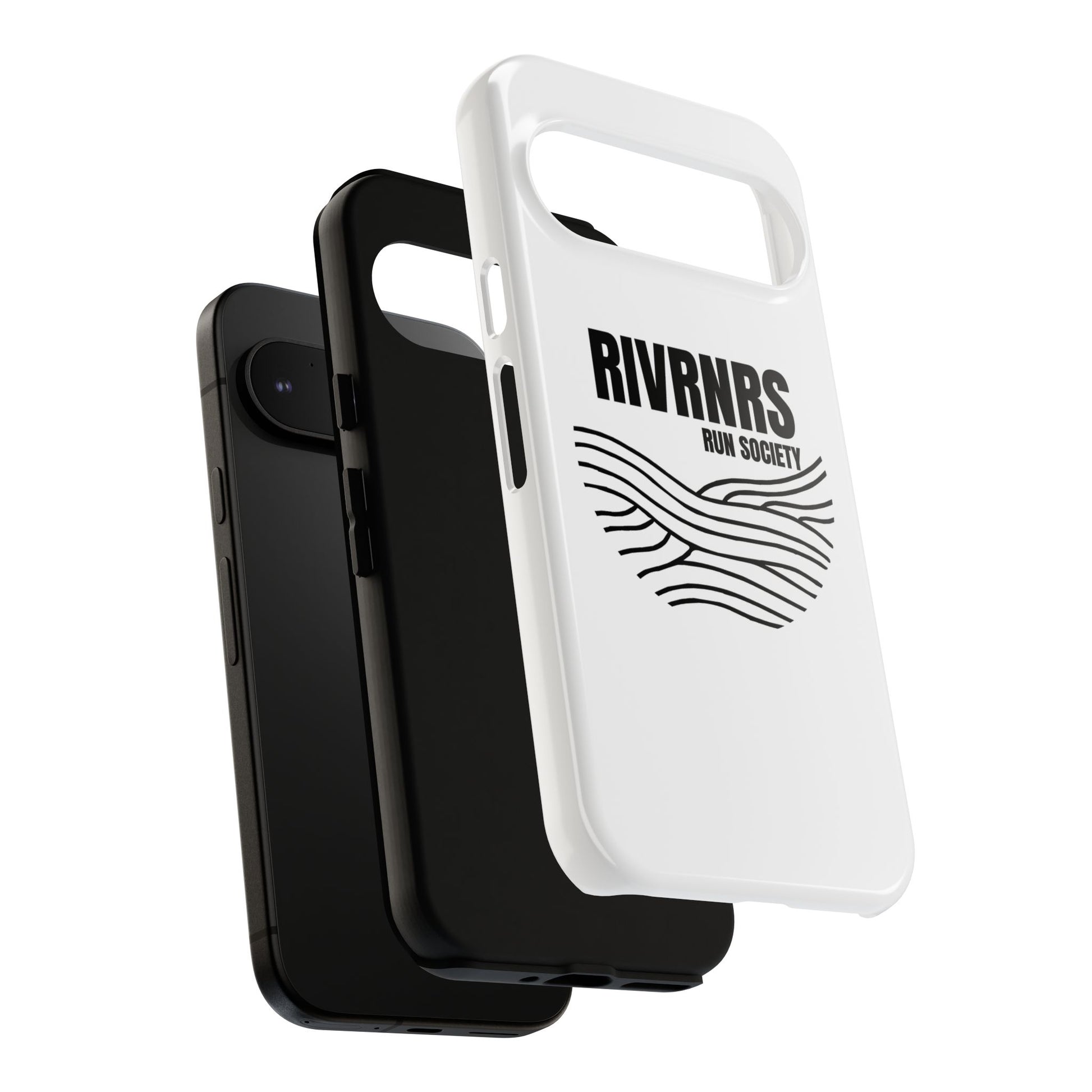 RIVRNR Run Society Phone Case, Tough Phone Cover, Run Enthusiast Gift, Adventure Accessory, Sporty Tech