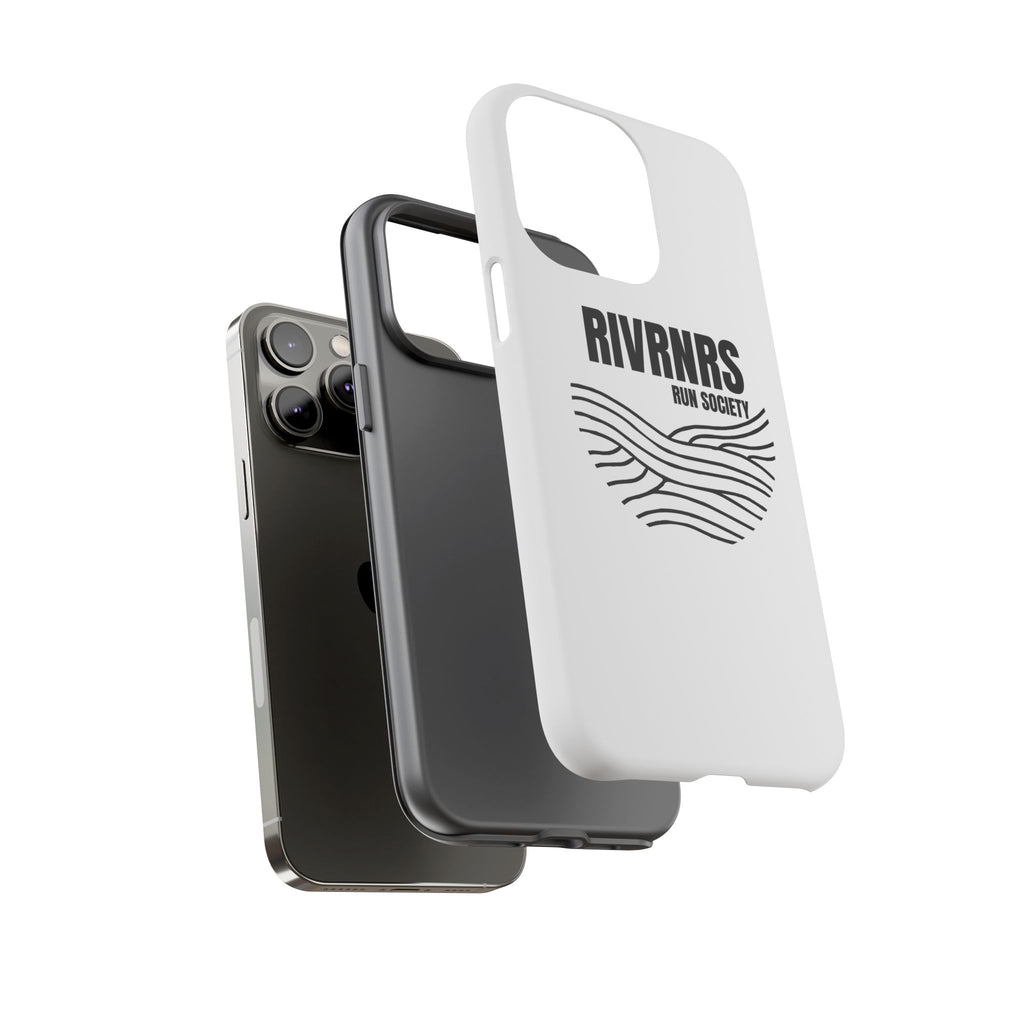 RIVRNR Run Society Phone Case, Tough Phone Cover, Run Enthusiast Gift, Adventure Accessory, Sporty Tech