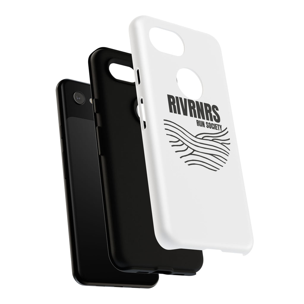 RIVRNR Run Society Phone Case, Tough Phone Cover, Run Enthusiast Gift, Adventure Accessory, Sporty Tech