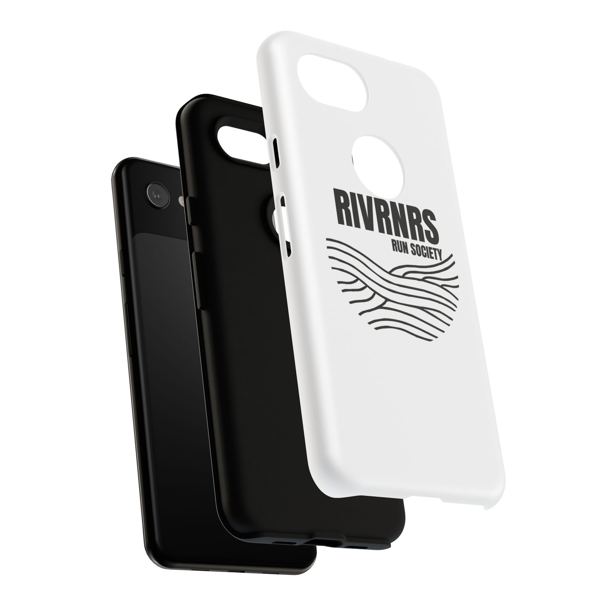 RIVRNR Run Society Phone Case, Tough Phone Cover, Run Enthusiast Gift, Adventure Accessory, Sporty Tech
