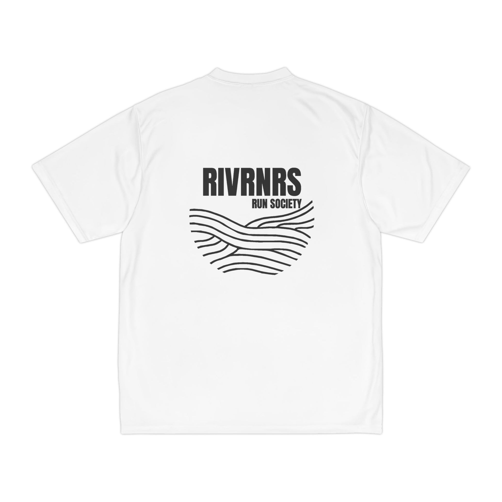 Men's Performance Running T-Shirt | RIVRNRs Run Society | Ideal for Athletes, Fitness Enthusiasts, Running Events, Gifts