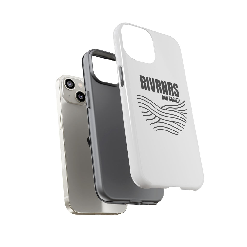 RIVRNR Run Society Phone Case, Tough Phone Cover, Run Enthusiast Gift, Adventure Accessory, Sporty Tech