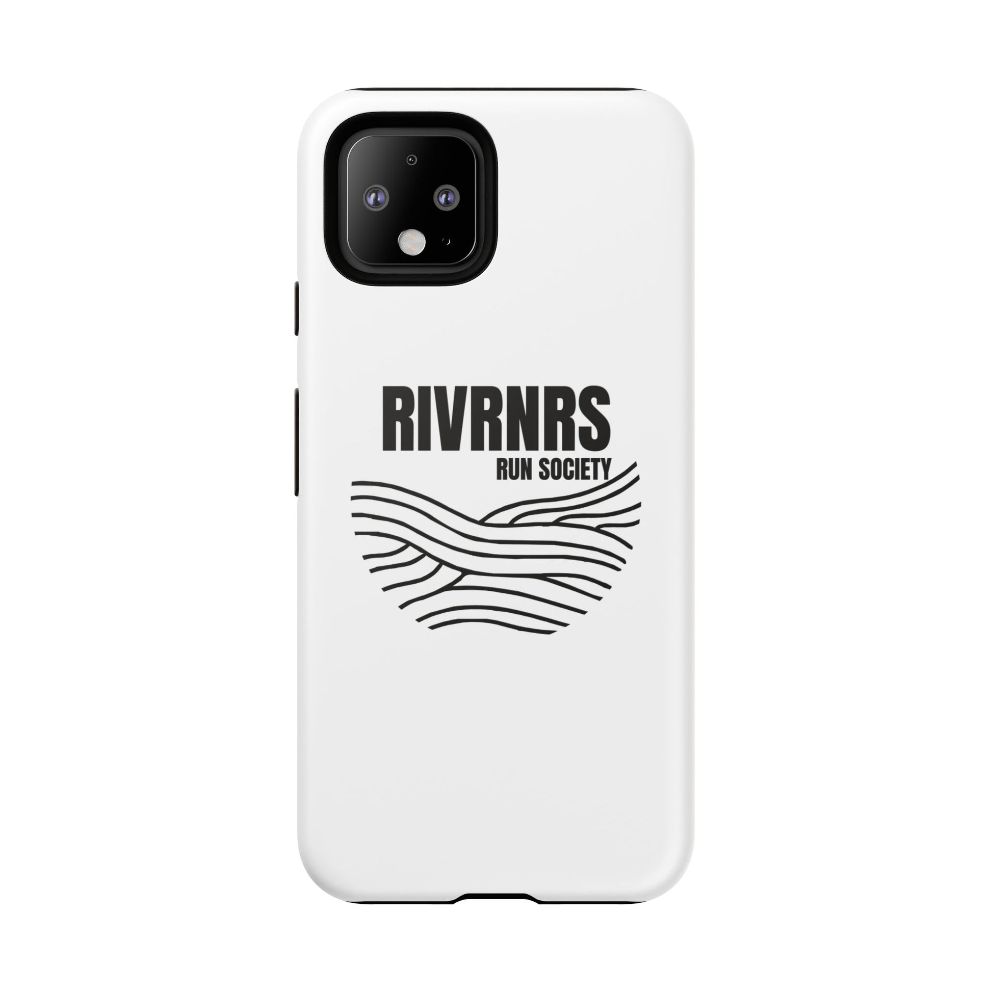 RIVRNR Run Society Phone Case, Tough Phone Cover, Run Enthusiast Gift, Adventure Accessory, Sporty Tech