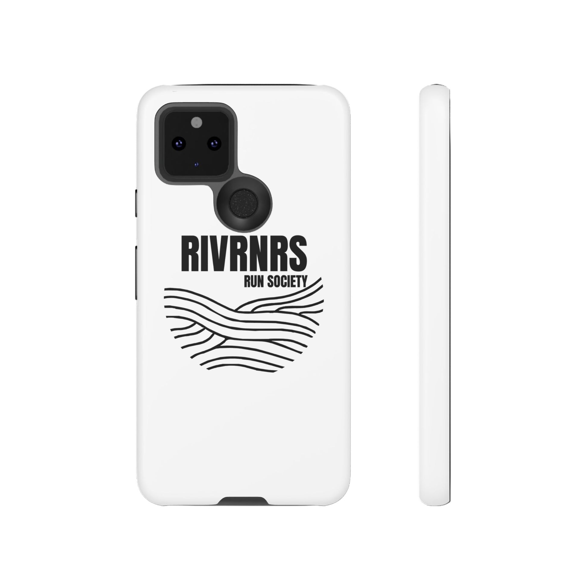 RIVRNR Run Society Phone Case, Tough Phone Cover, Run Enthusiast Gift, Adventure Accessory, Sporty Tech