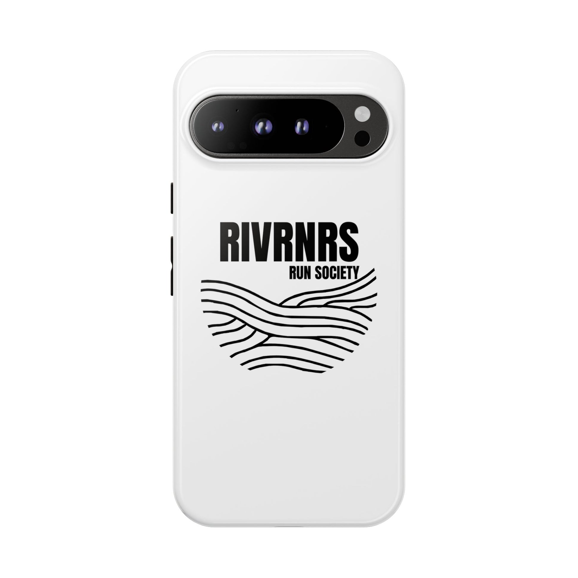 RIVRNR Run Society Phone Case, Tough Phone Cover, Run Enthusiast Gift, Adventure Accessory, Sporty Tech