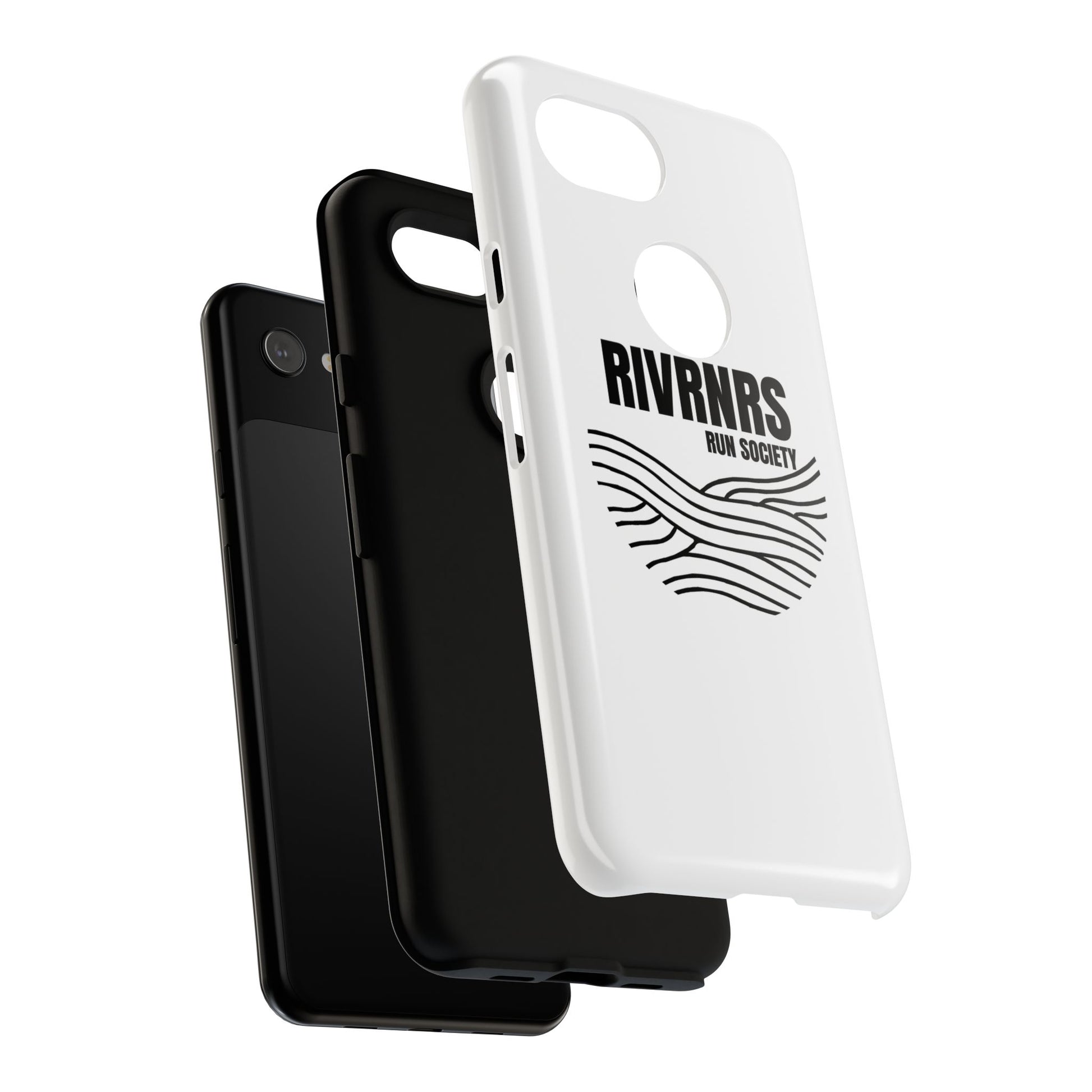 RIVRNR Run Society Phone Case, Tough Phone Cover, Run Enthusiast Gift, Adventure Accessory, Sporty Tech