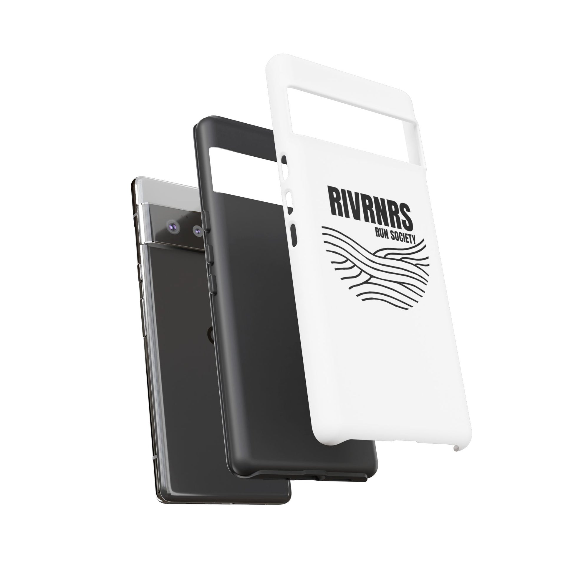 RIVRNR Run Society Phone Case, Tough Phone Cover, Run Enthusiast Gift, Adventure Accessory, Sporty Tech