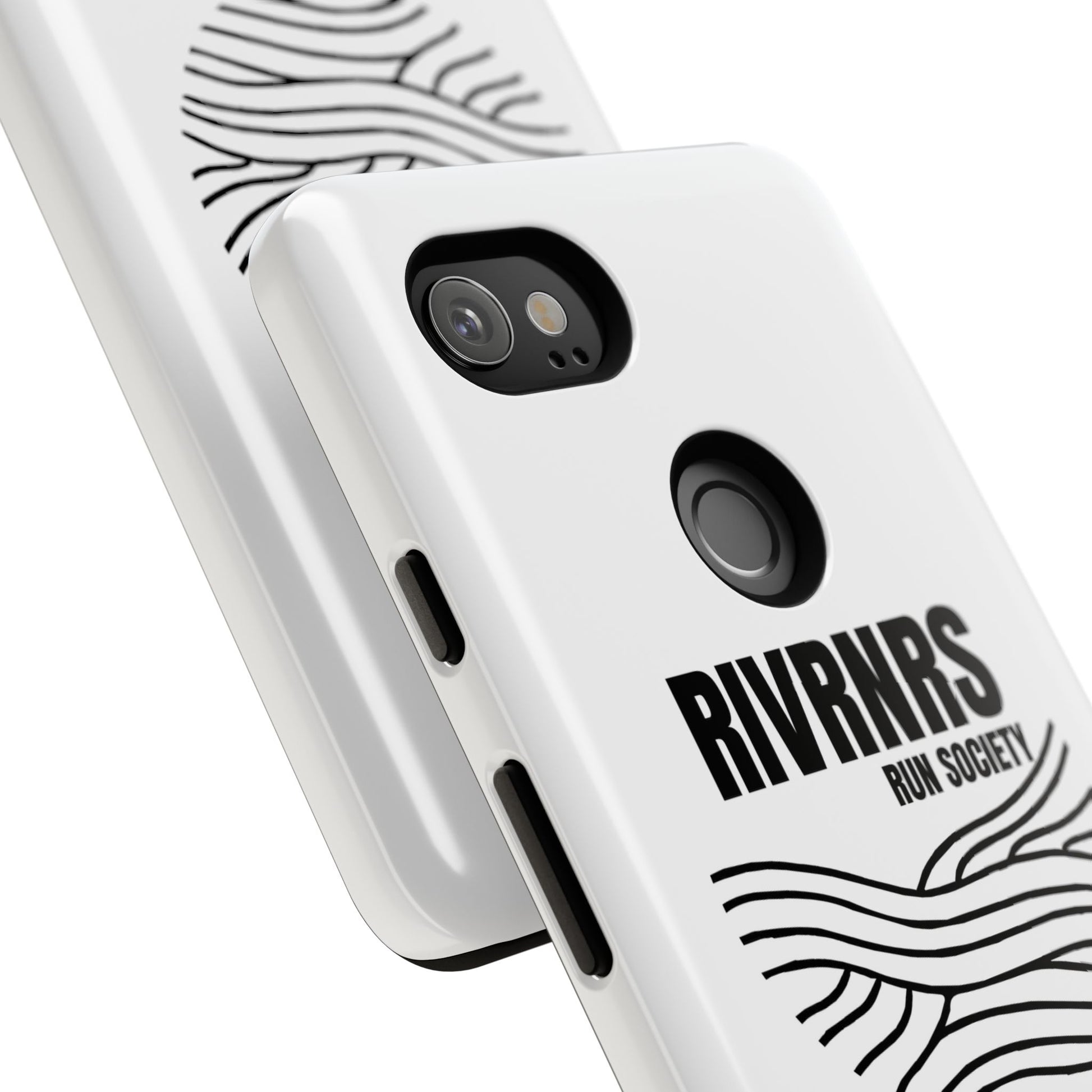 RIVRNR Run Society Phone Case, Tough Phone Cover, Run Enthusiast Gift, Adventure Accessory, Sporty Tech