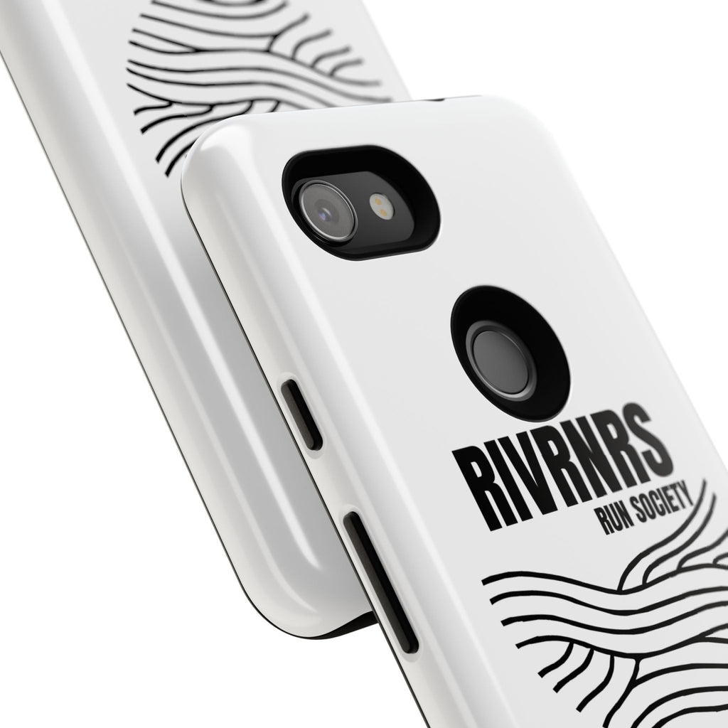 RIVRNR Run Society Phone Case, Tough Phone Cover, Run Enthusiast Gift, Adventure Accessory, Sporty Tech