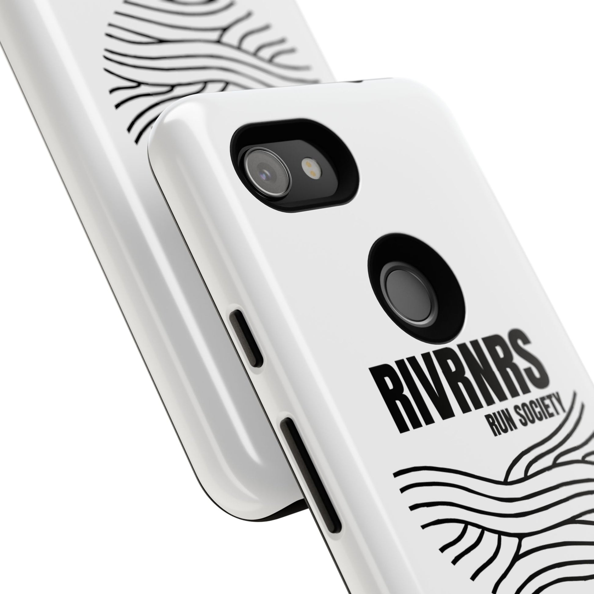 RIVRNR Run Society Phone Case, Tough Phone Cover, Run Enthusiast Gift, Adventure Accessory, Sporty Tech