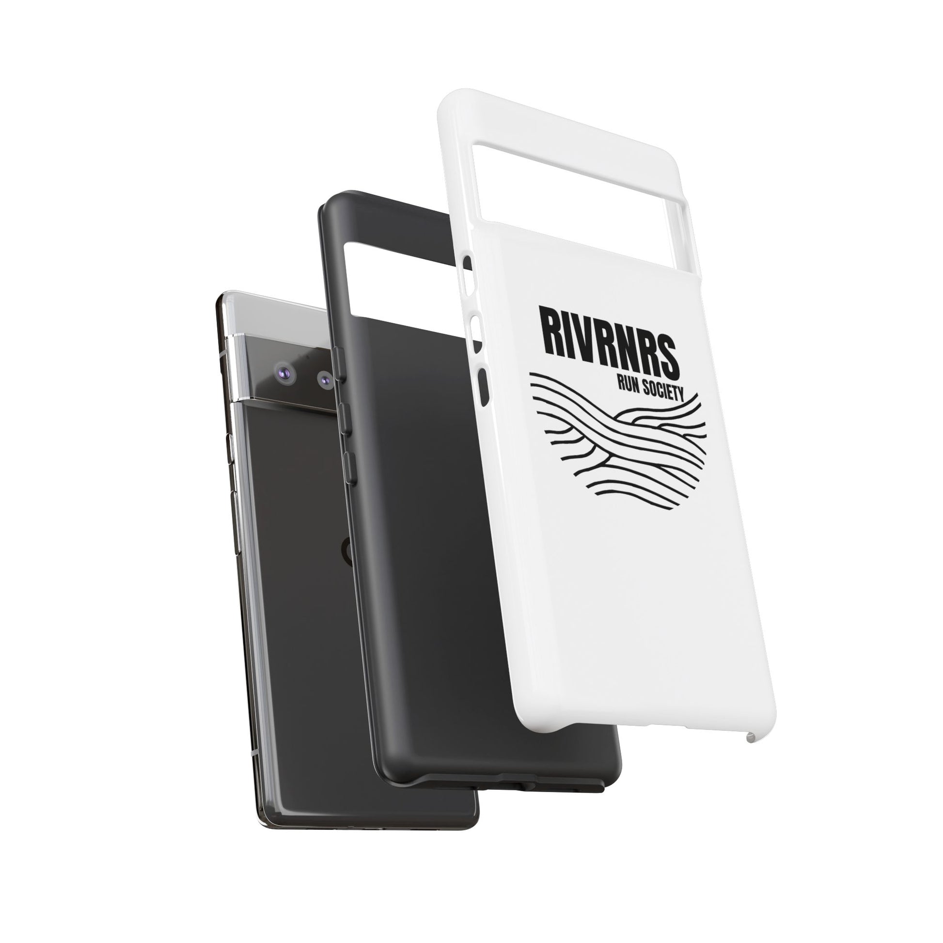 RIVRNR Run Society Phone Case, Tough Phone Cover, Run Enthusiast Gift, Adventure Accessory, Sporty Tech